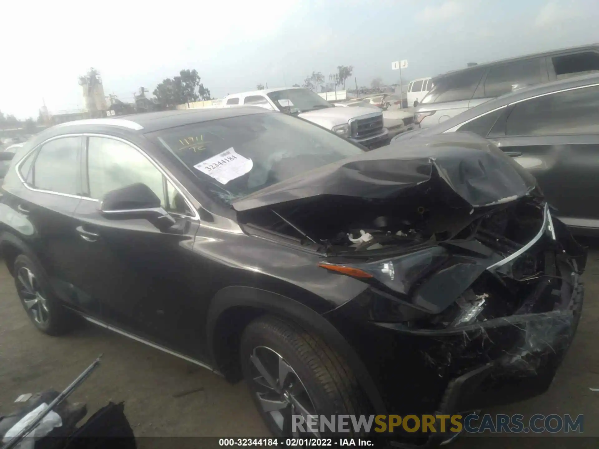 1 Photograph of a damaged car JTJHARBZ5L5014495 LEXUS NX 2020