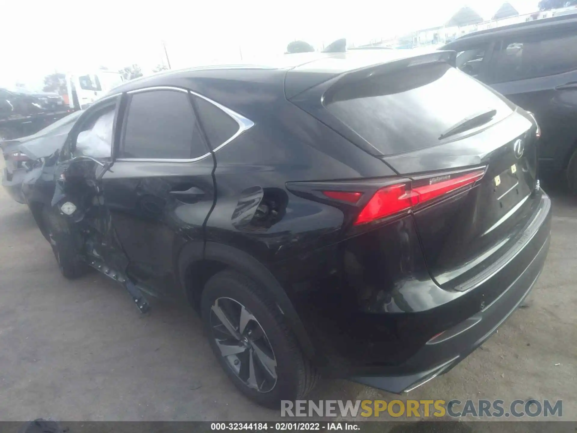 3 Фотография поврежденного автомобиля JTJHARBZ5L5014495 LEXUS NX 2020