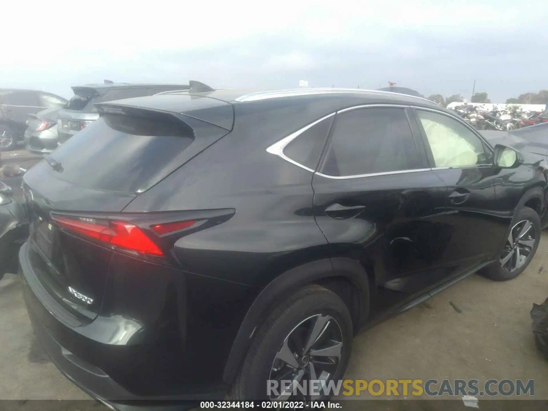 4 Фотография поврежденного автомобиля JTJHARBZ5L5014495 LEXUS NX 2020