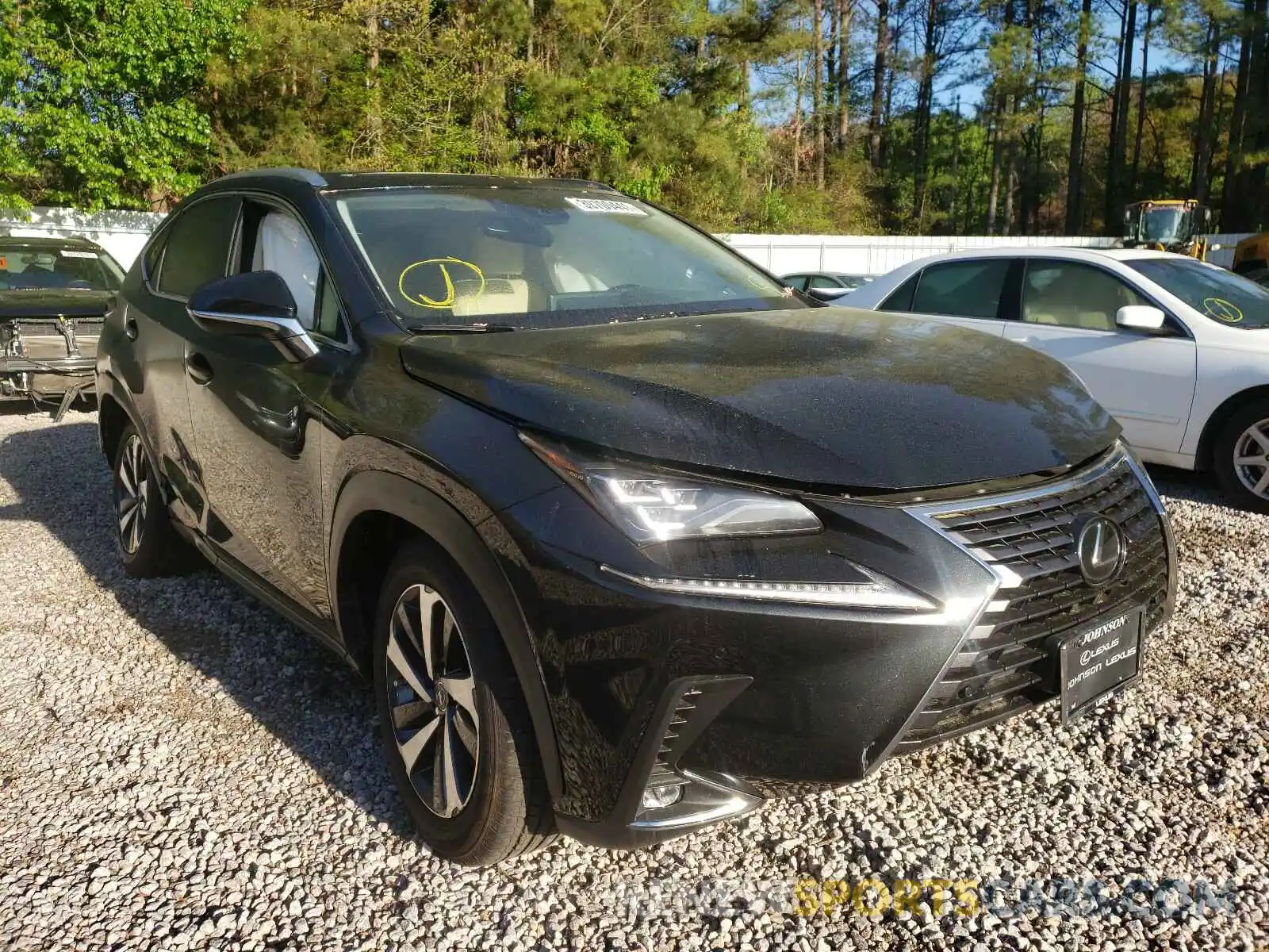 1 Photograph of a damaged car JTJHARDZXL2220183 LEXUS NX 2020