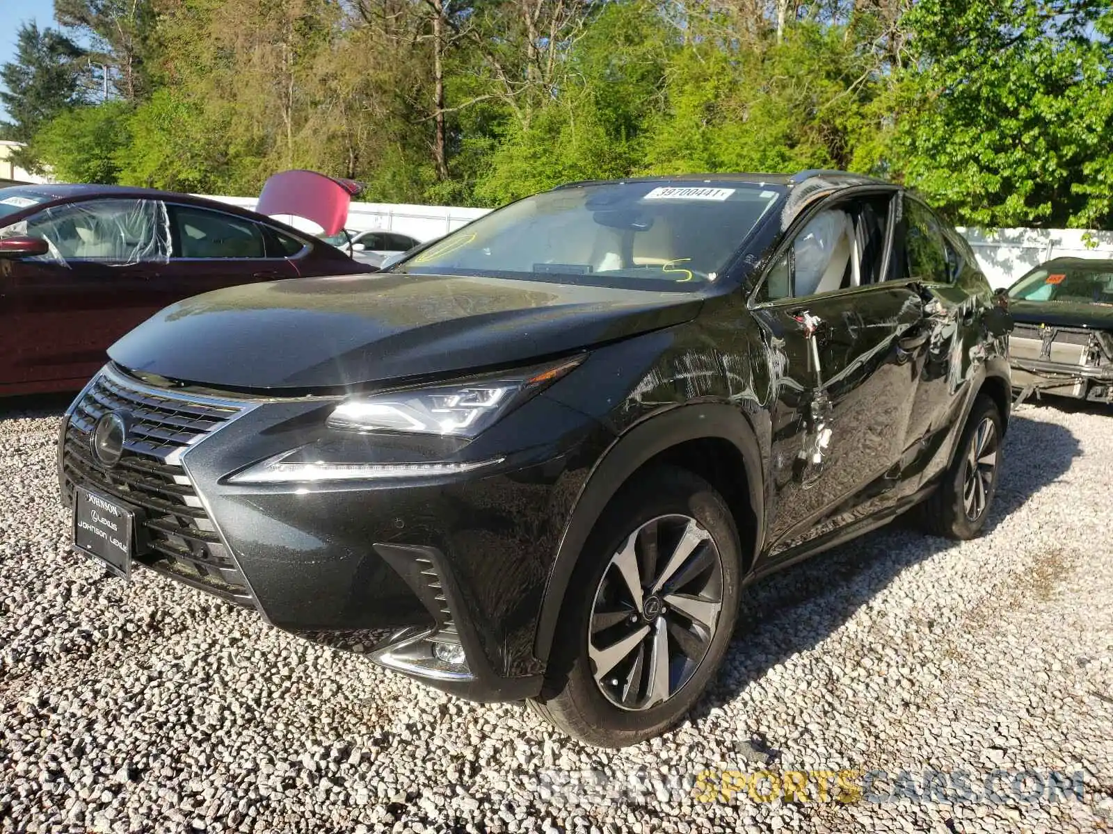 2 Photograph of a damaged car JTJHARDZXL2220183 LEXUS NX 2020