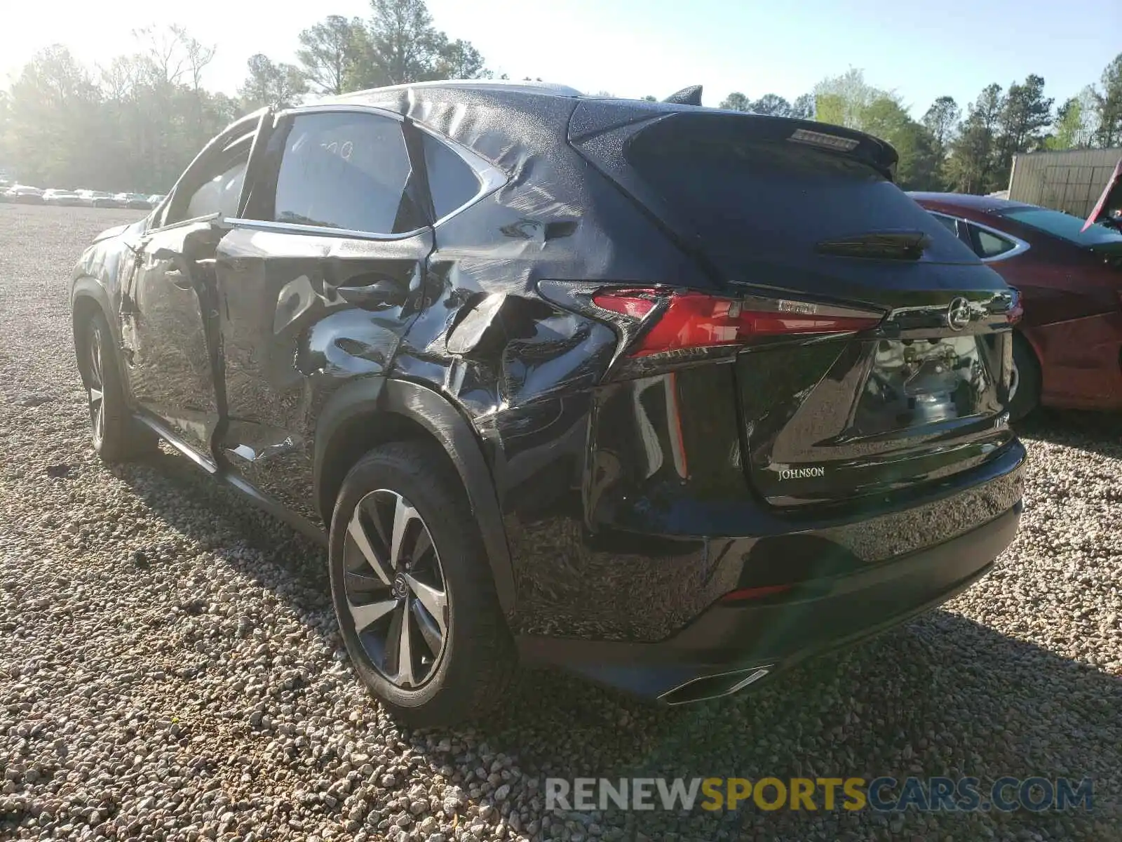 3 Photograph of a damaged car JTJHARDZXL2220183 LEXUS NX 2020