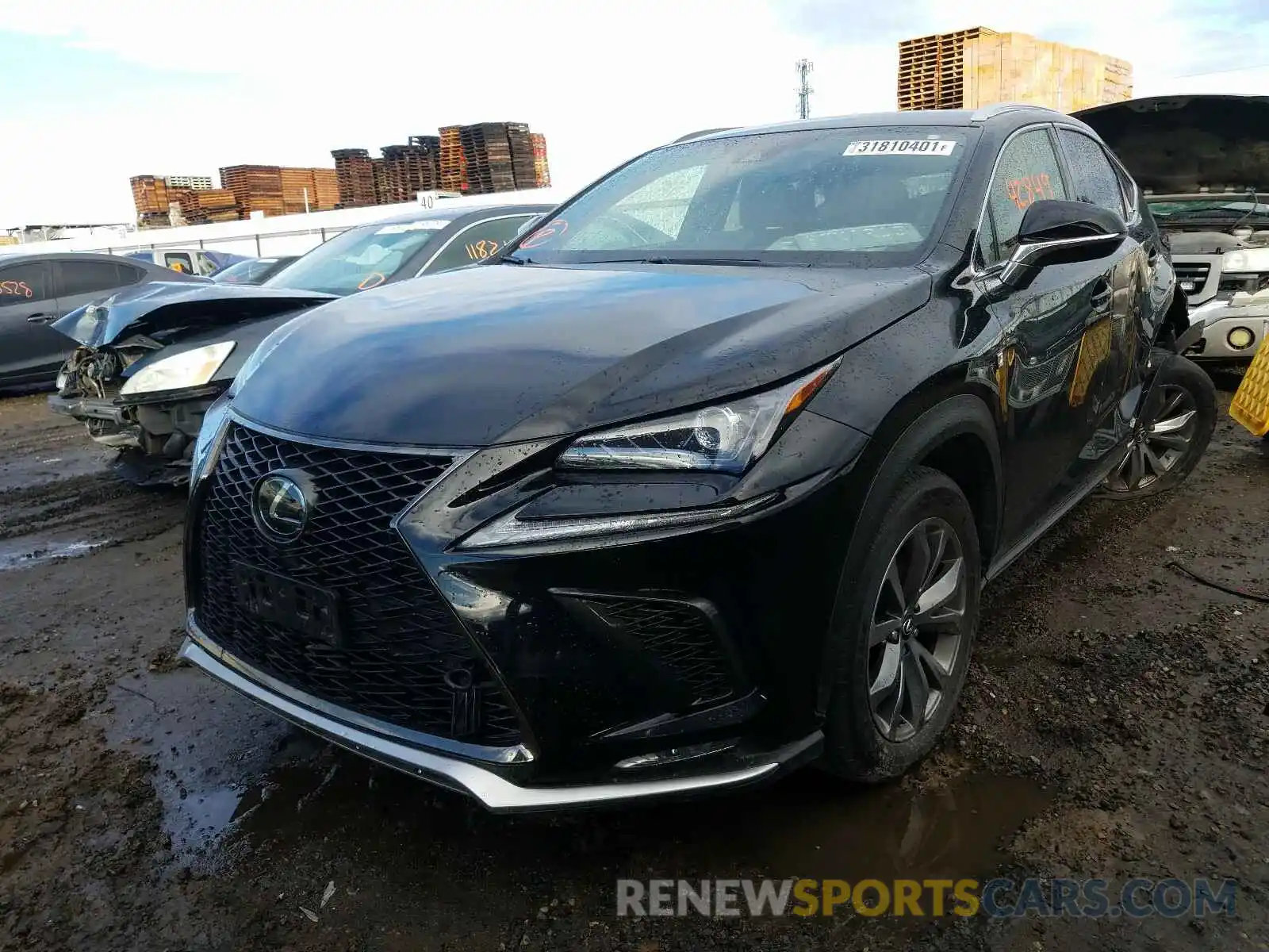 2 Фотография поврежденного автомобиля JTJJARBZ0L2158393 LEXUS NX 2020