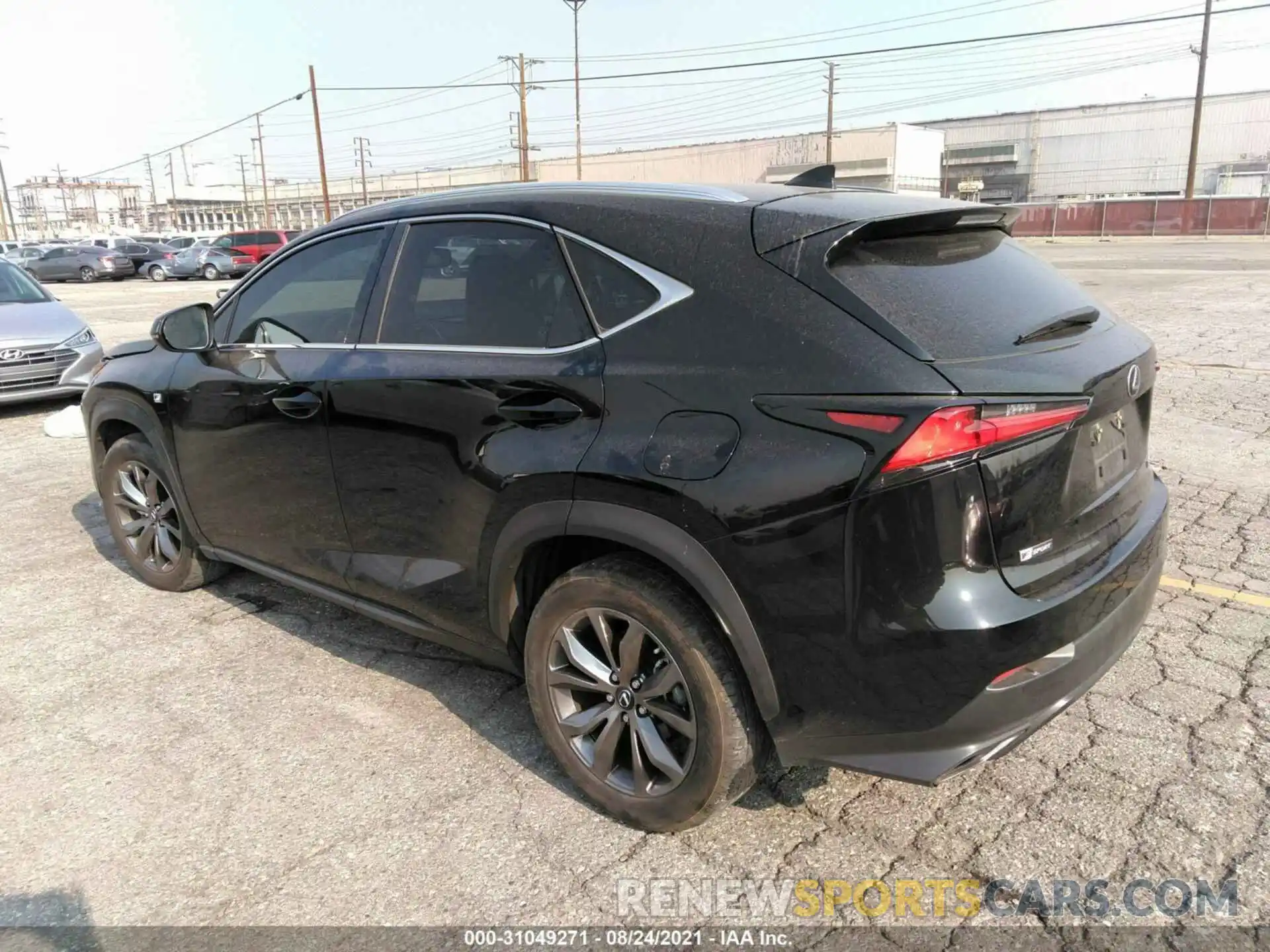 3 Photograph of a damaged car JTJJARBZ0L2162265 LEXUS NX 2020