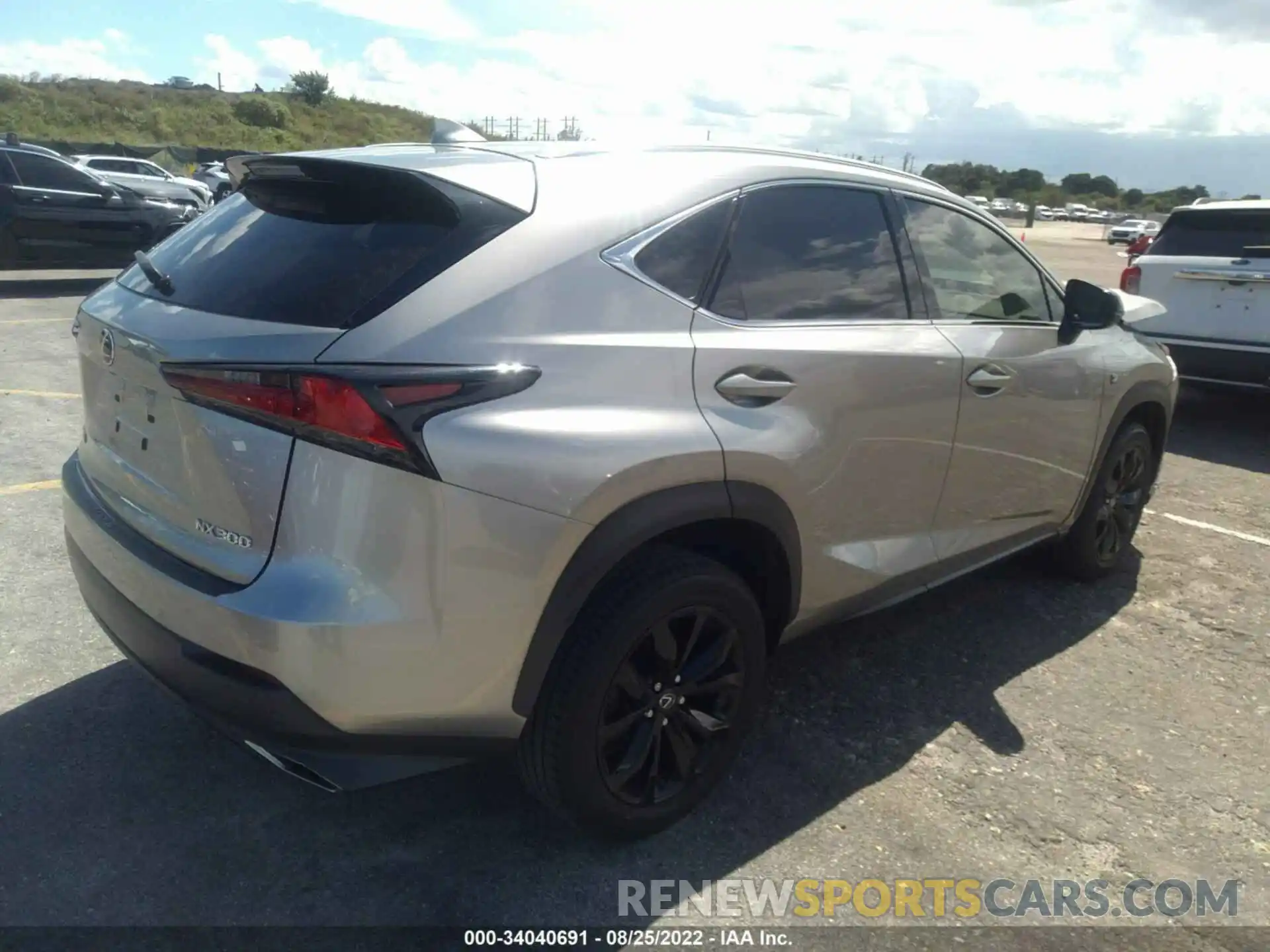 4 Photograph of a damaged car JTJJARBZ0L2172178 LEXUS NX 2020