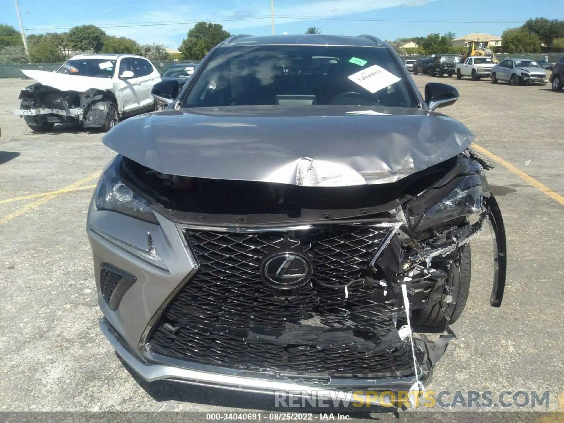 6 Photograph of a damaged car JTJJARBZ0L2172178 LEXUS NX 2020