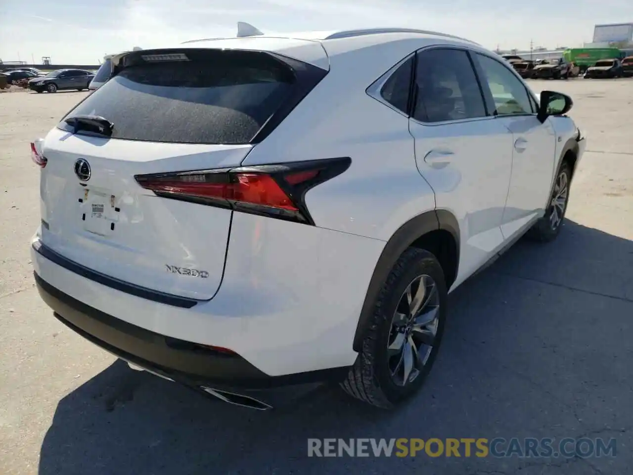 4 Фотография поврежденного автомобиля JTJJARBZ1L2176594 LEXUS NX 2020