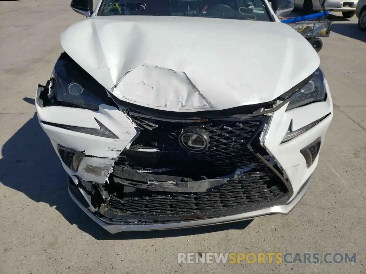 9 Photograph of a damaged car JTJJARBZ1L2176594 LEXUS NX 2020