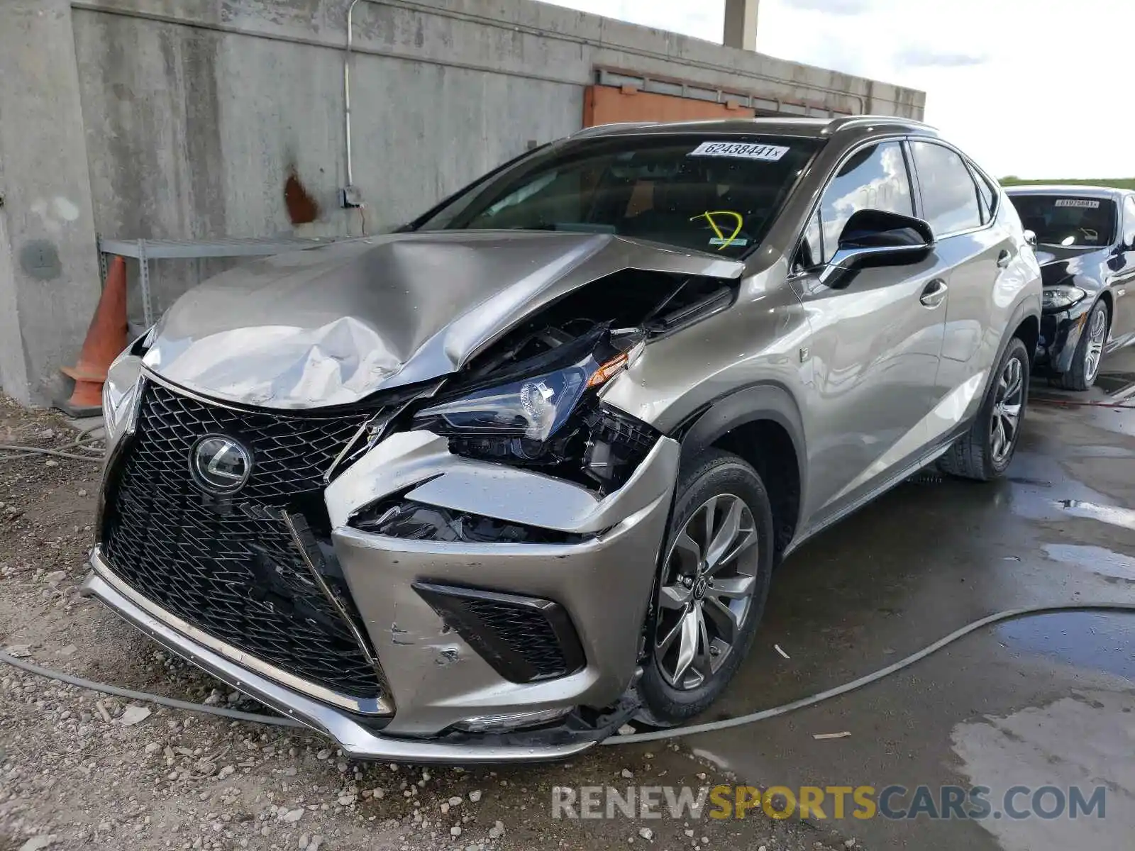 2 Photograph of a damaged car JTJJARBZ1L5006833 LEXUS NX 2020