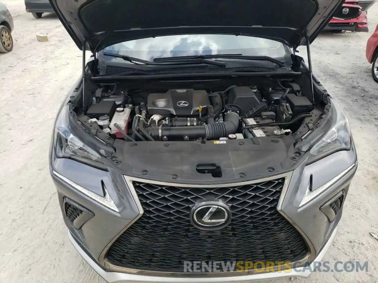 7 Photograph of a damaged car JTJJARBZ3L2178251 LEXUS NX 2020