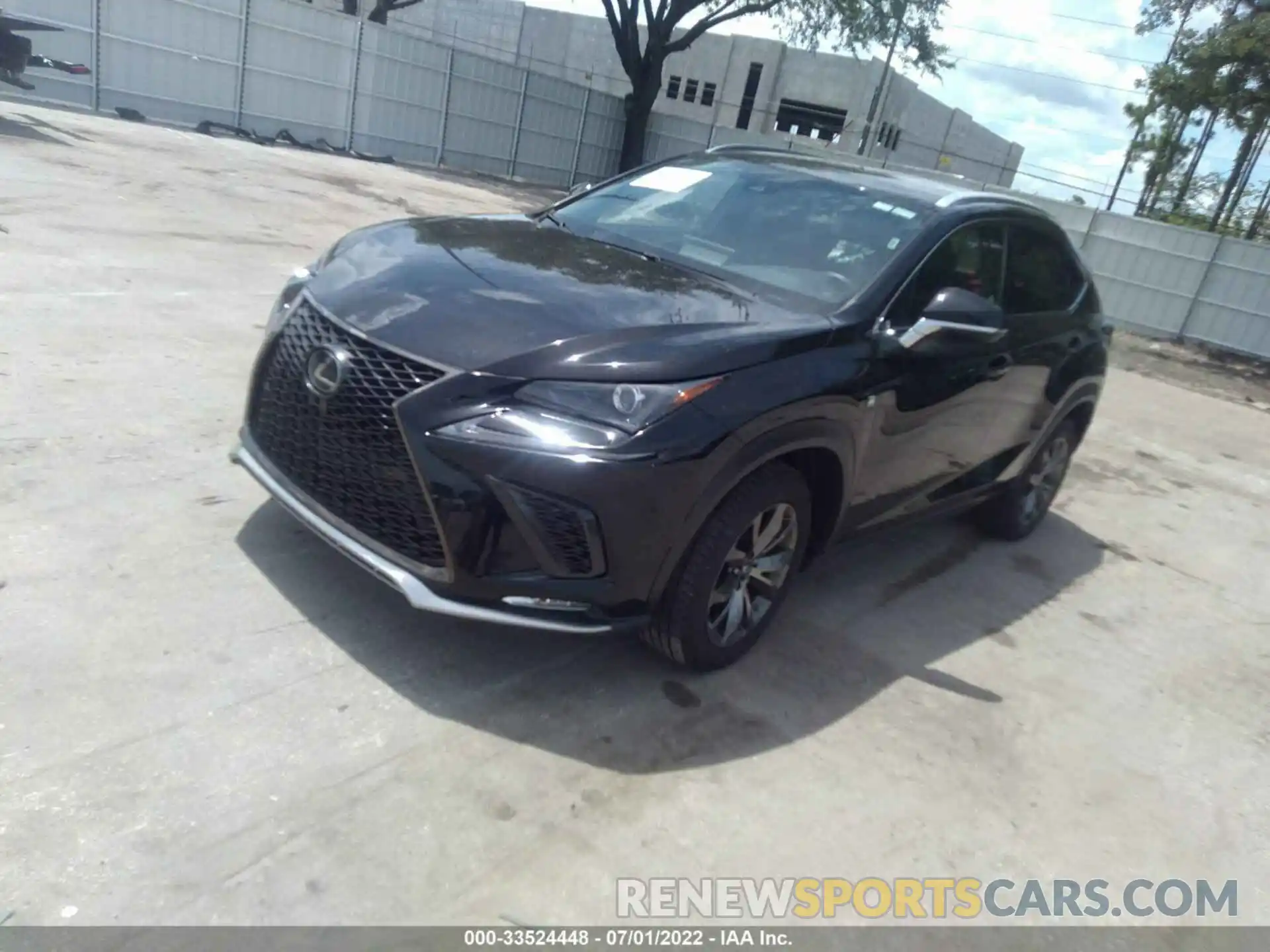 2 Photograph of a damaged car JTJJARBZ3L5010270 LEXUS NX 2020