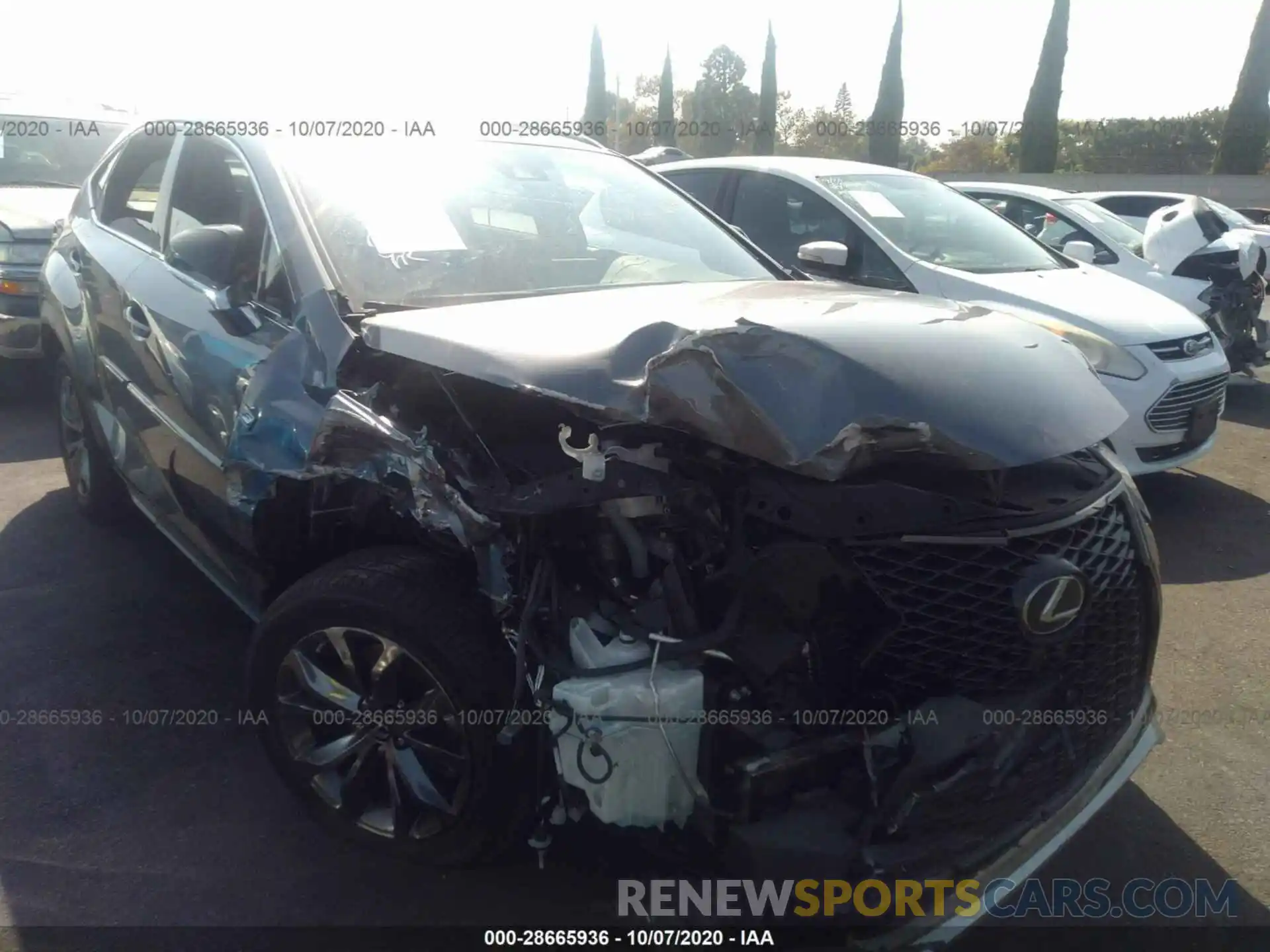 6 Photograph of a damaged car JTJJARBZ4L2162740 LEXUS NX 2020