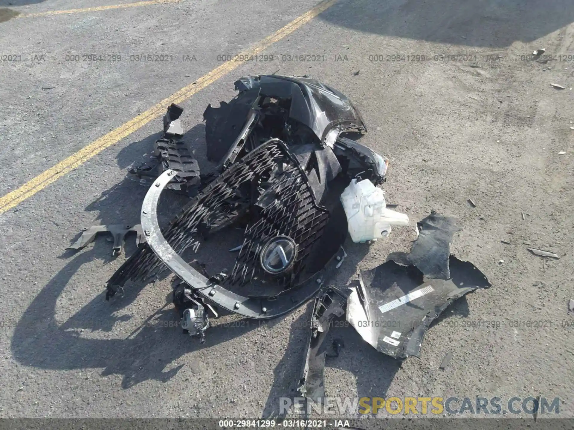 11 Фотография поврежденного автомобиля JTJJARBZ4L2169865 LEXUS NX 2020