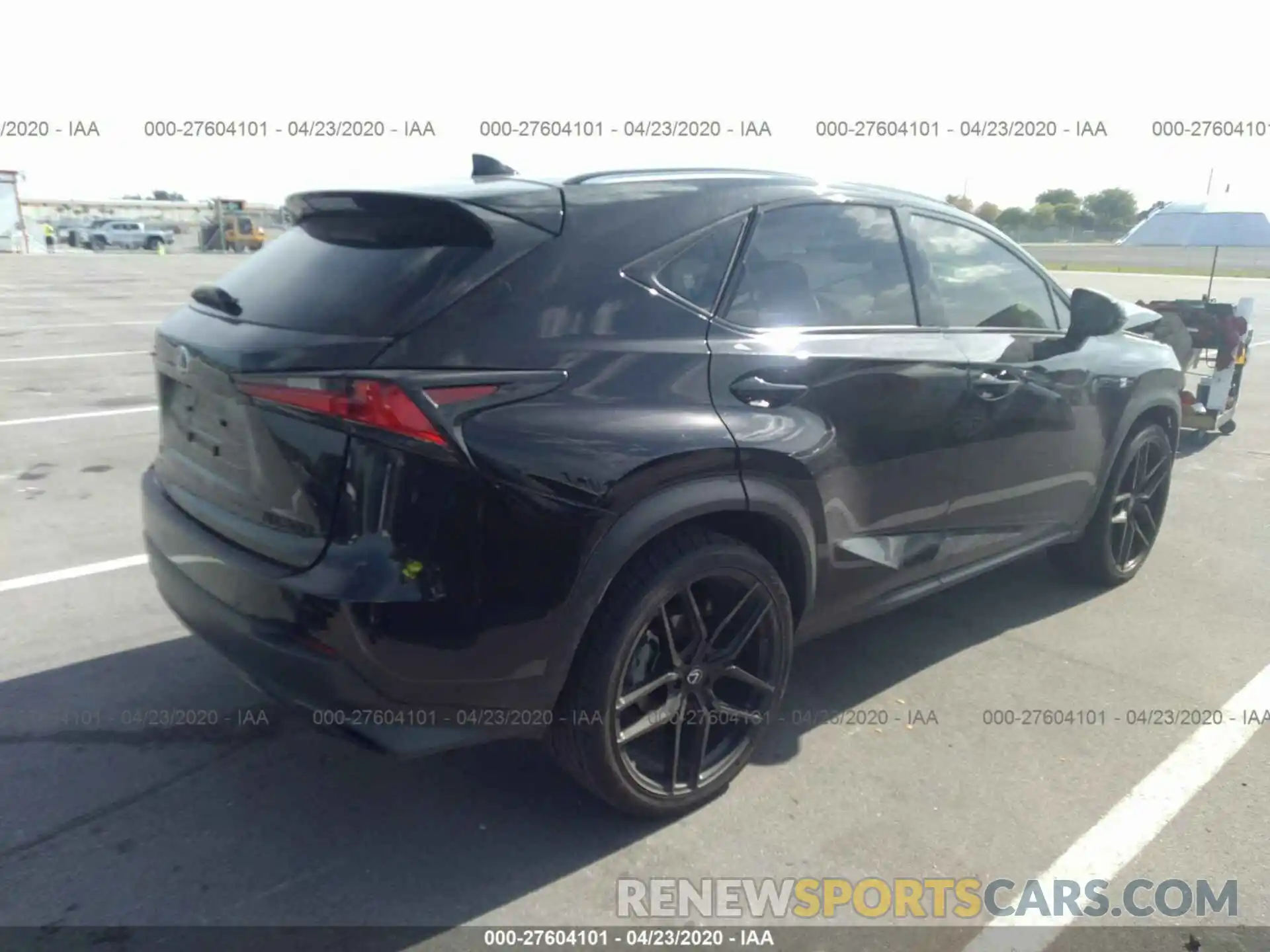 4 Photograph of a damaged car JTJJARBZ6L2160844 LEXUS NX 2020