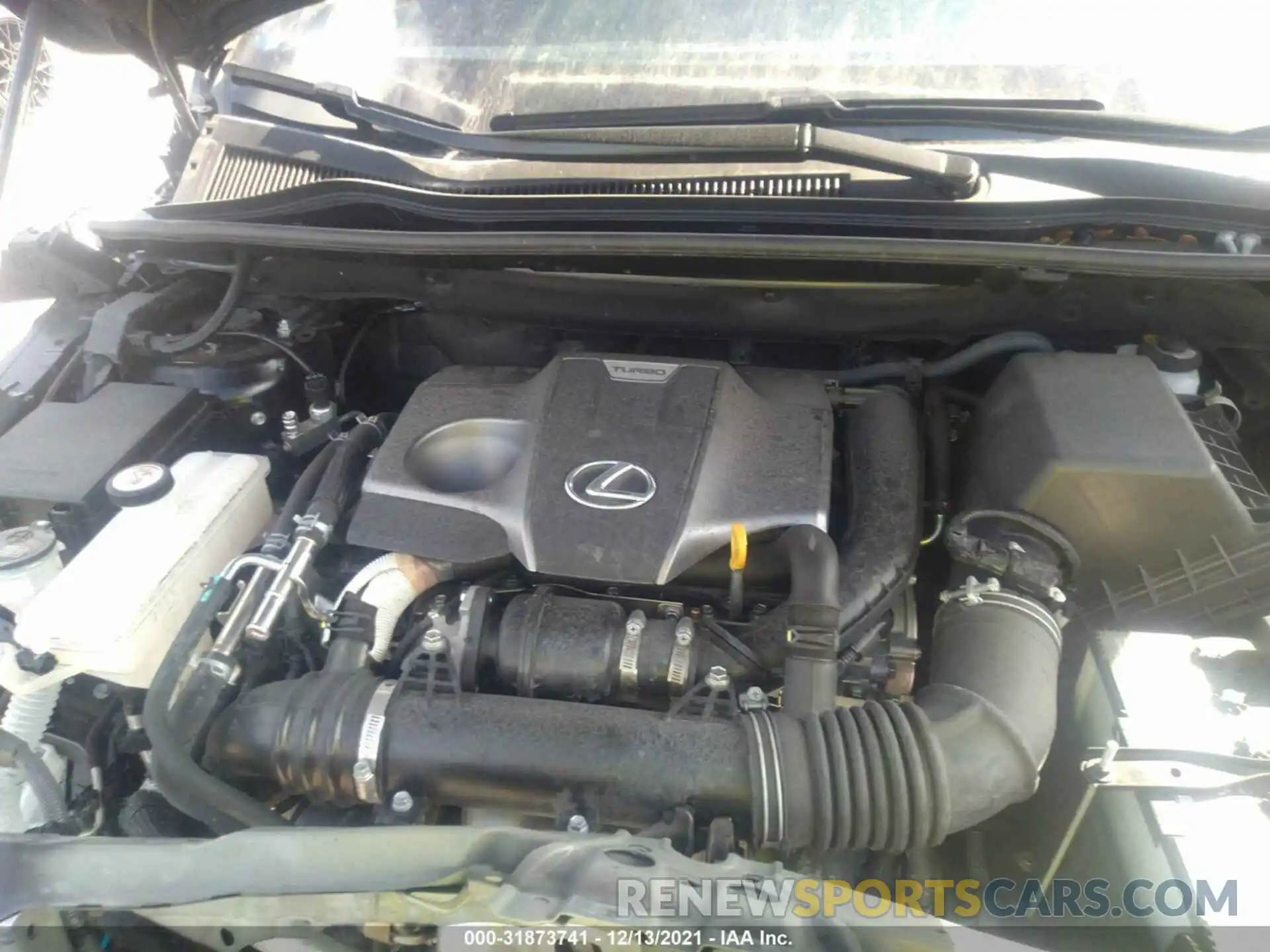 10 Фотография поврежденного автомобиля JTJJARBZ6L2169933 LEXUS NX 2020