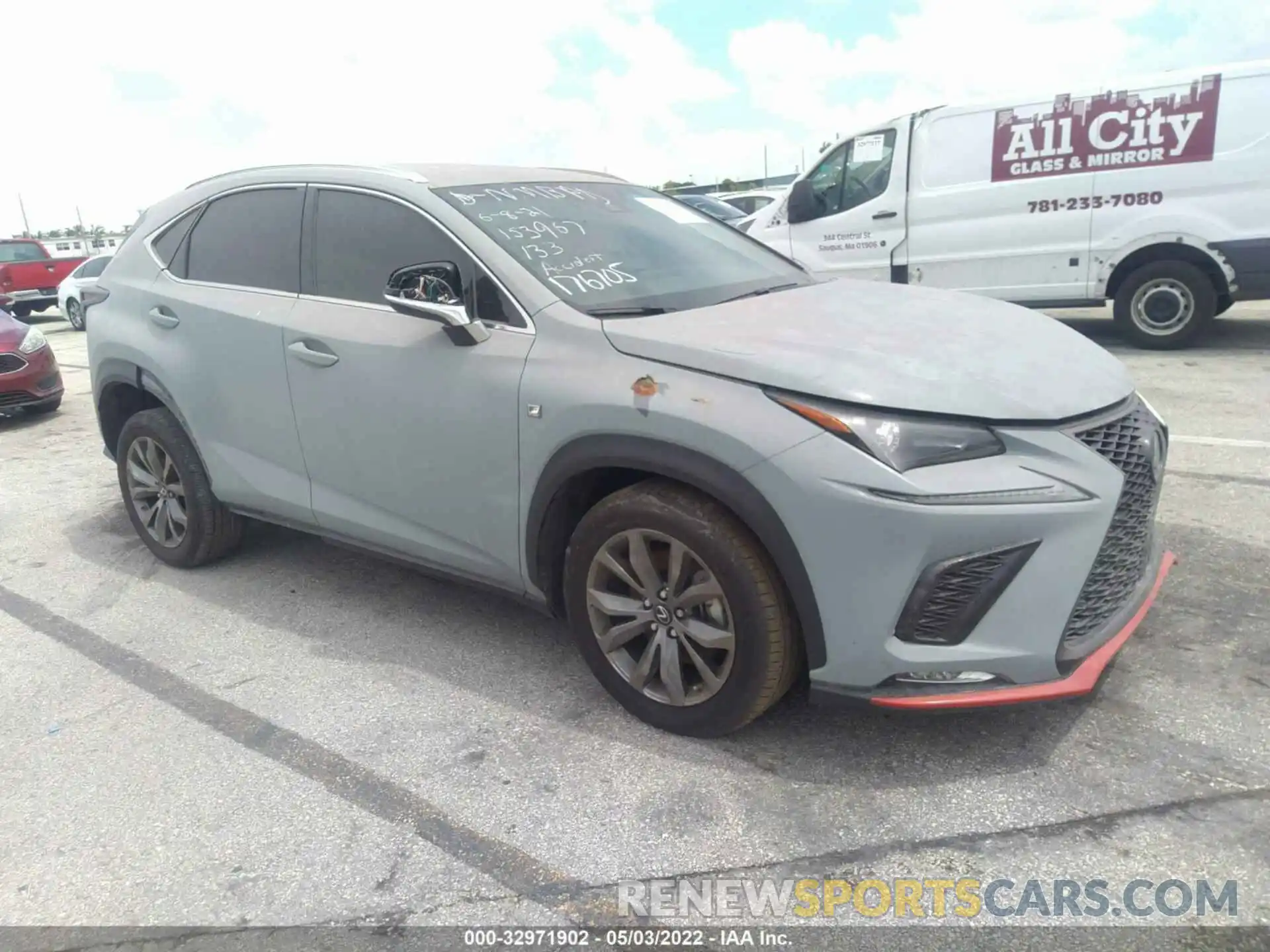 1 Photograph of a damaged car JTJJARBZ6L2176705 LEXUS NX 2020