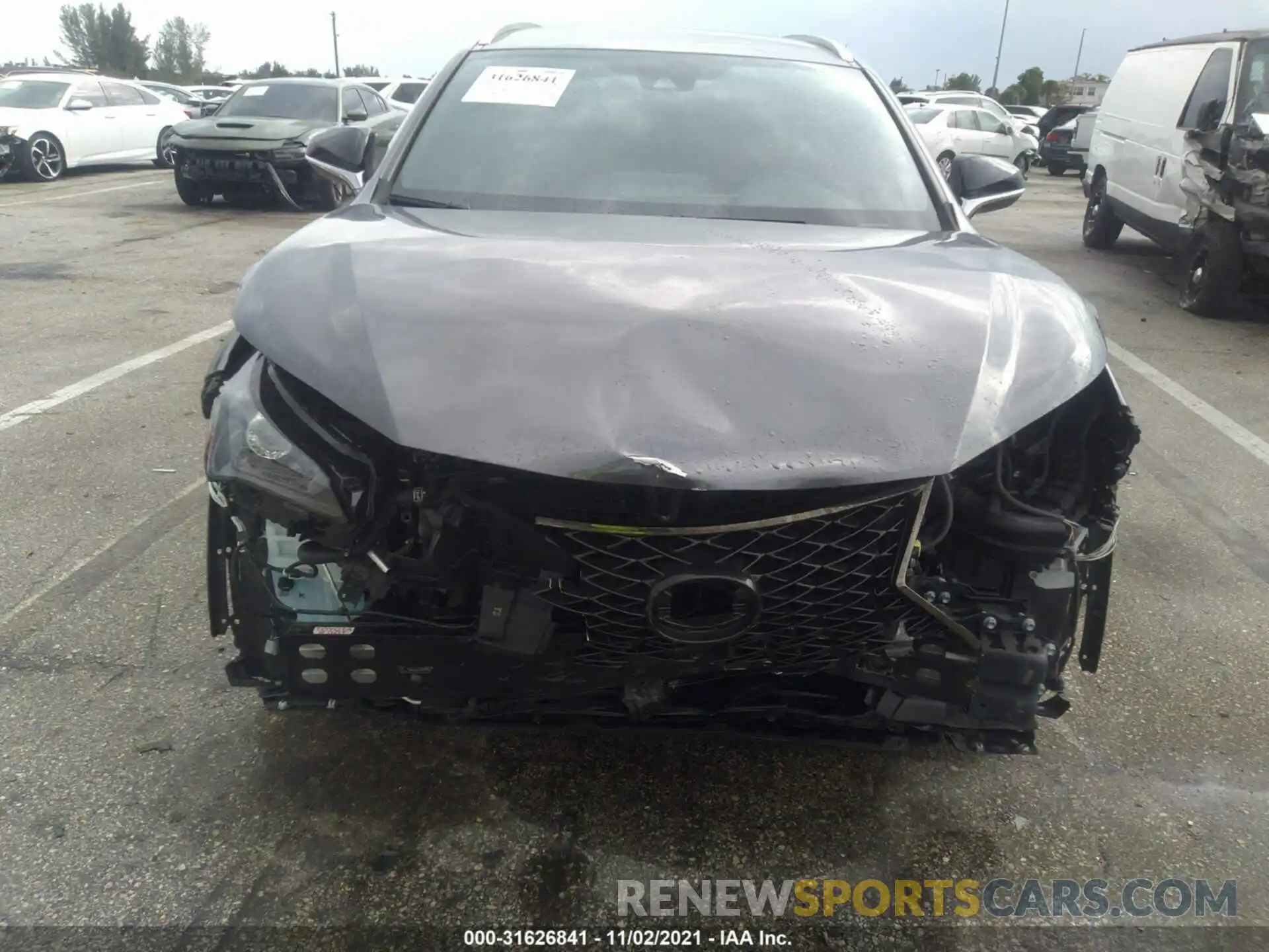 6 Photograph of a damaged car JTJJARBZ7L2175837 LEXUS NX 2020