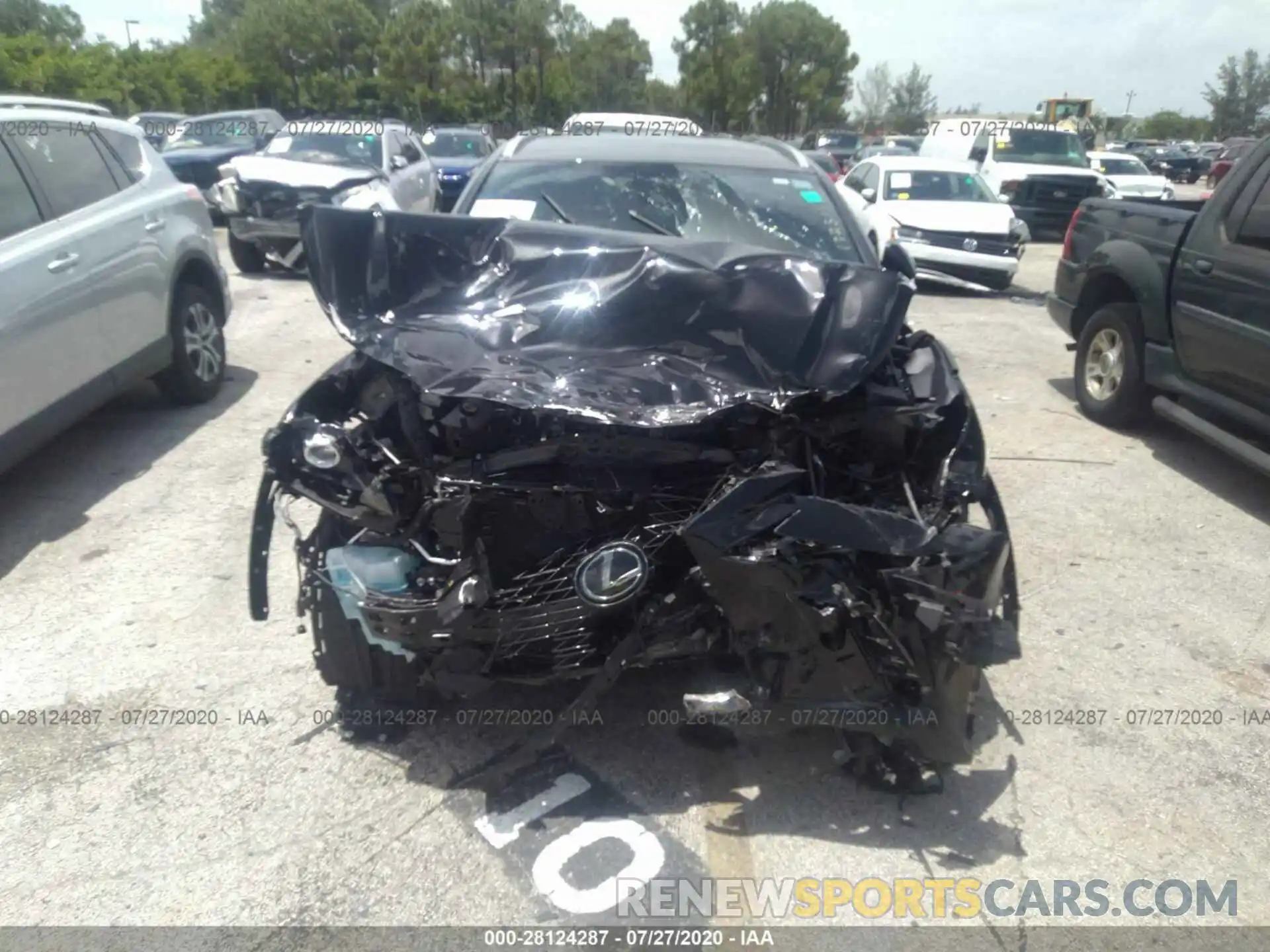6 Photograph of a damaged car JTJJARBZ9L2172311 LEXUS NX 2020