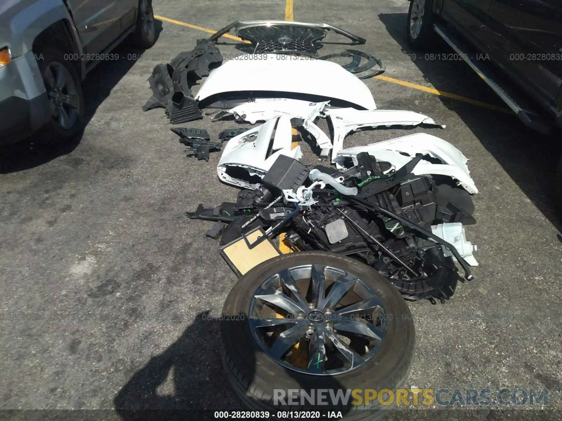 12 Photograph of a damaged car JTJJARBZXL2159339 LEXUS NX 2020