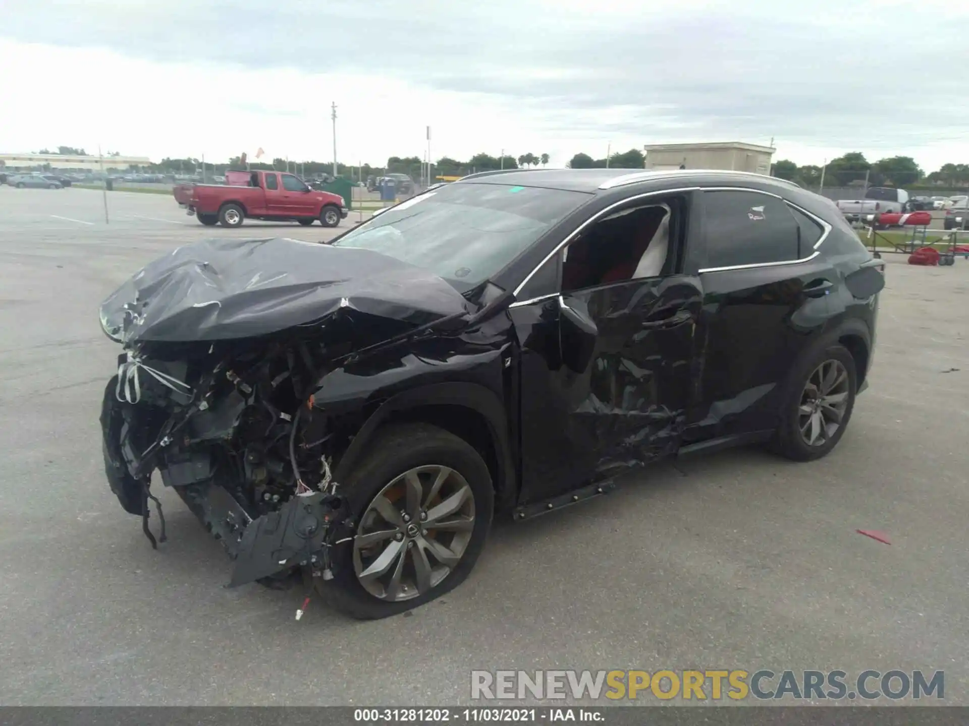 2 Photograph of a damaged car JTJJARBZXL2173855 LEXUS NX 2020