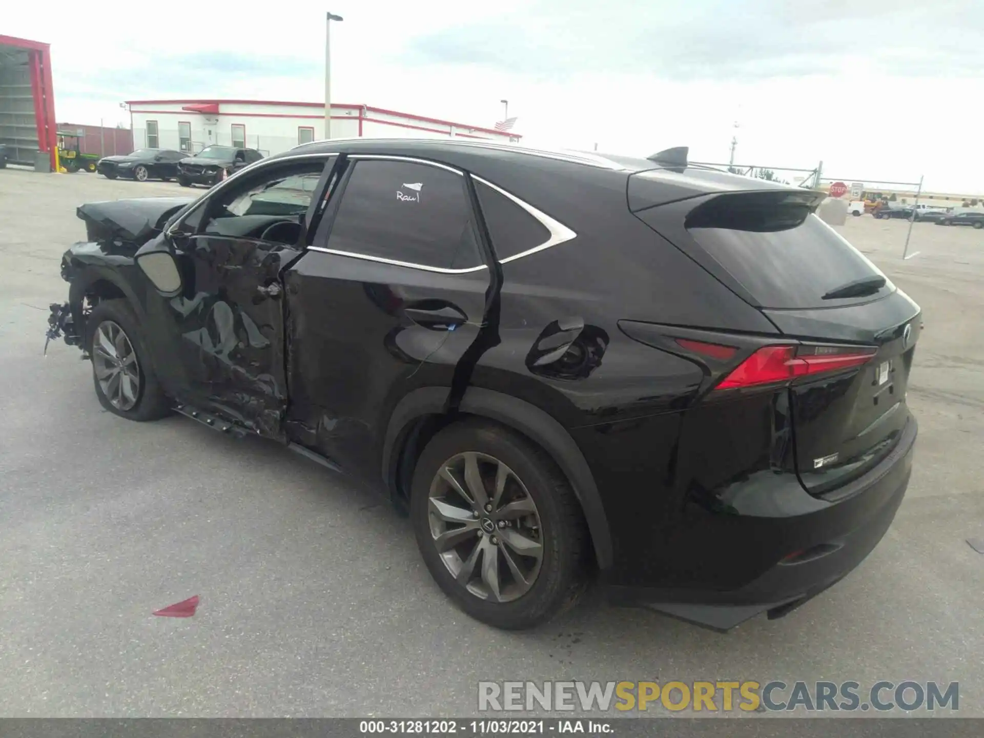 3 Photograph of a damaged car JTJJARBZXL2173855 LEXUS NX 2020