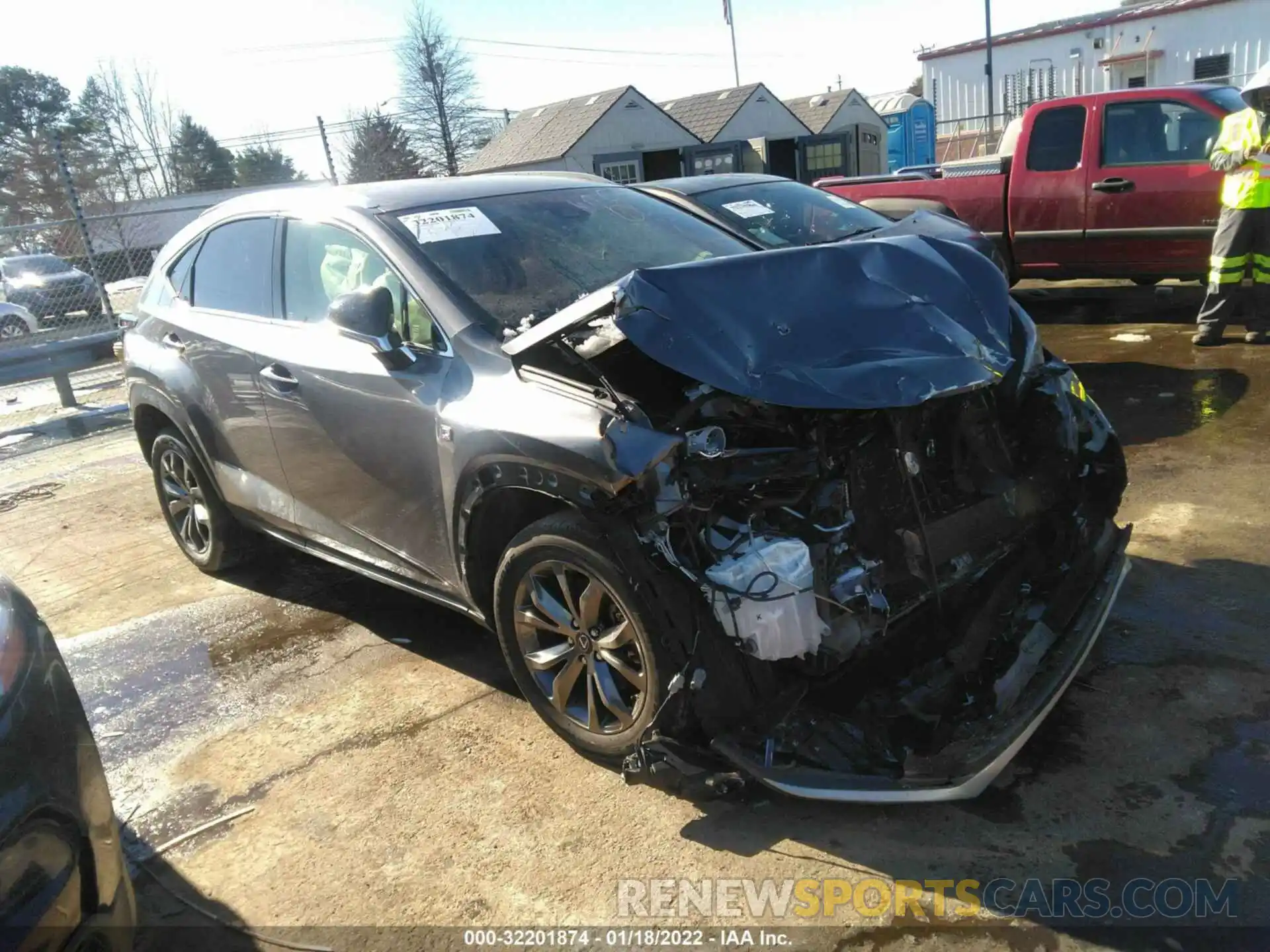 1 Photograph of a damaged car JTJJARBZXL5009472 LEXUS NX 2020