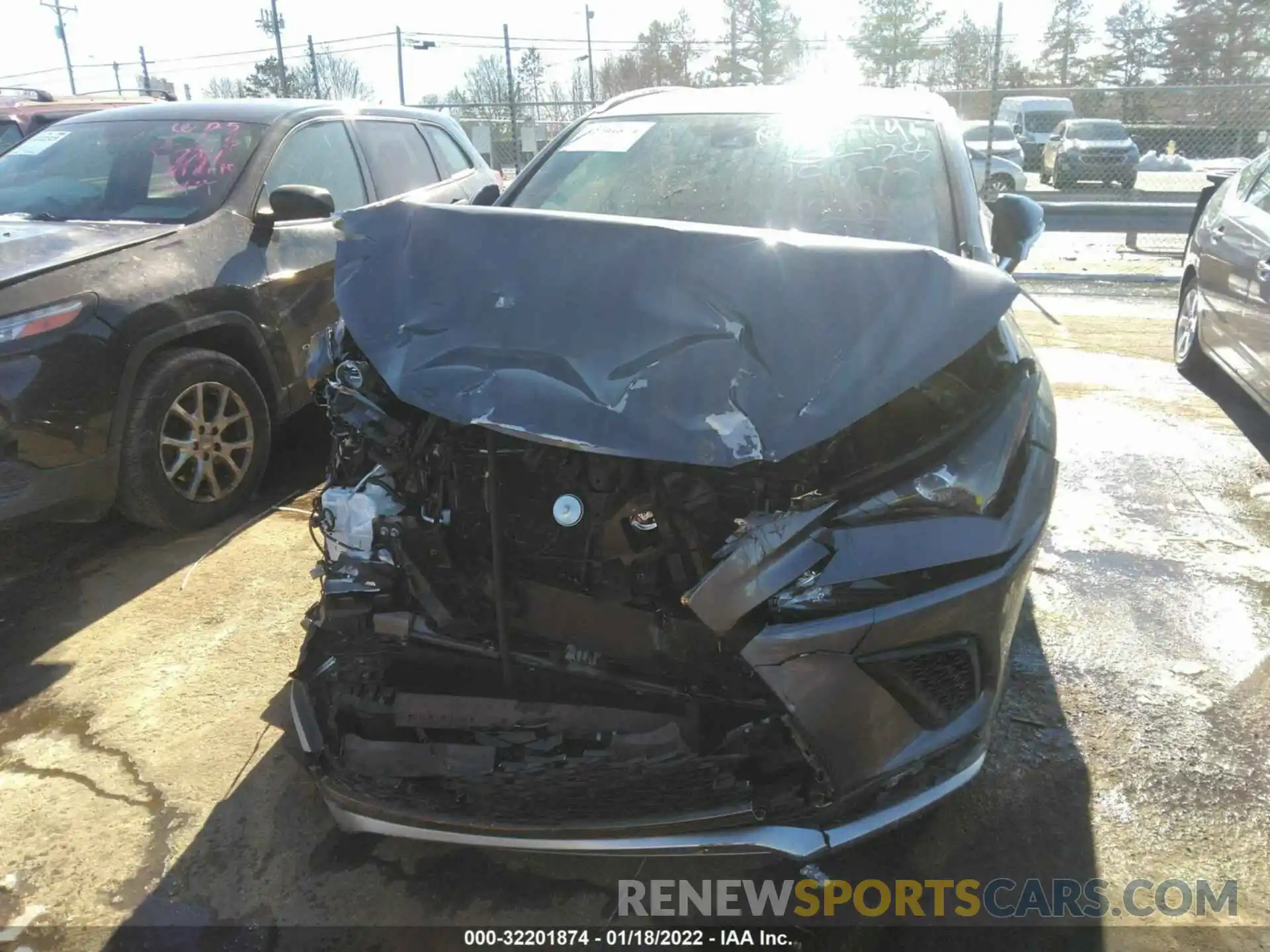 6 Photograph of a damaged car JTJJARBZXL5009472 LEXUS NX 2020