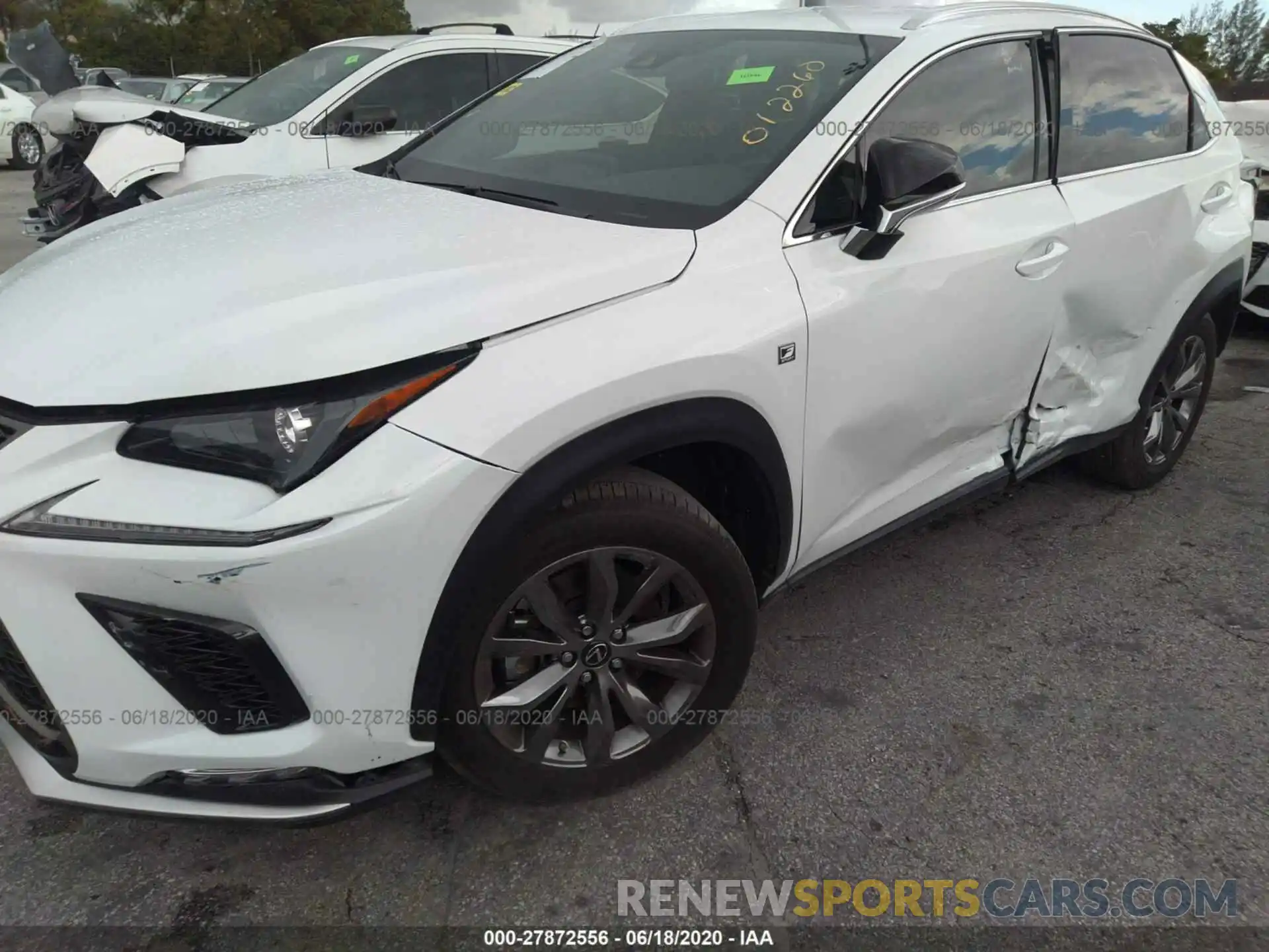 6 Photograph of a damaged car JTJJARBZXL5012260 LEXUS NX 2020