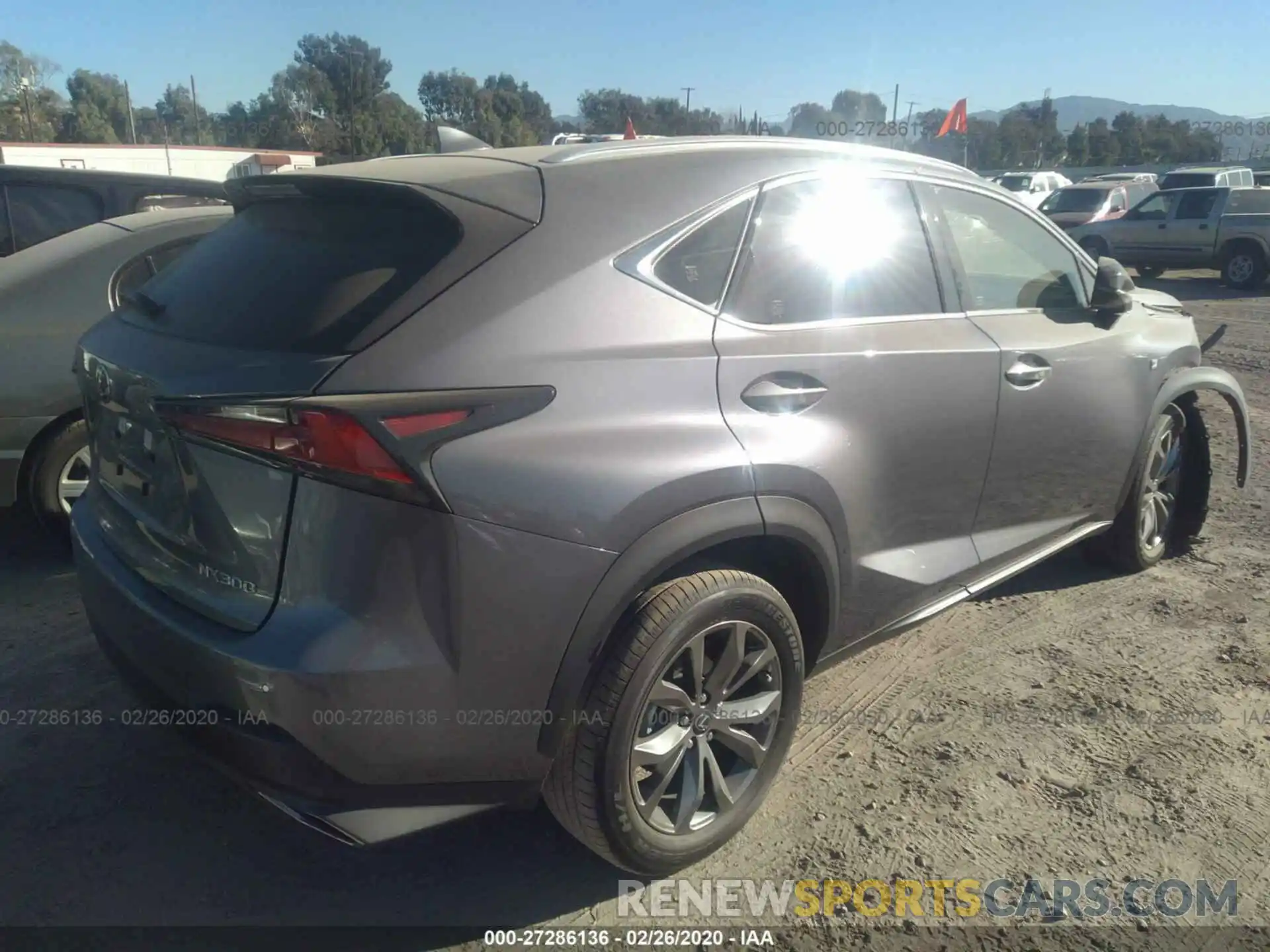 4 Фотография поврежденного автомобиля JTJSARBZ0L5006746 LEXUS NX 2020