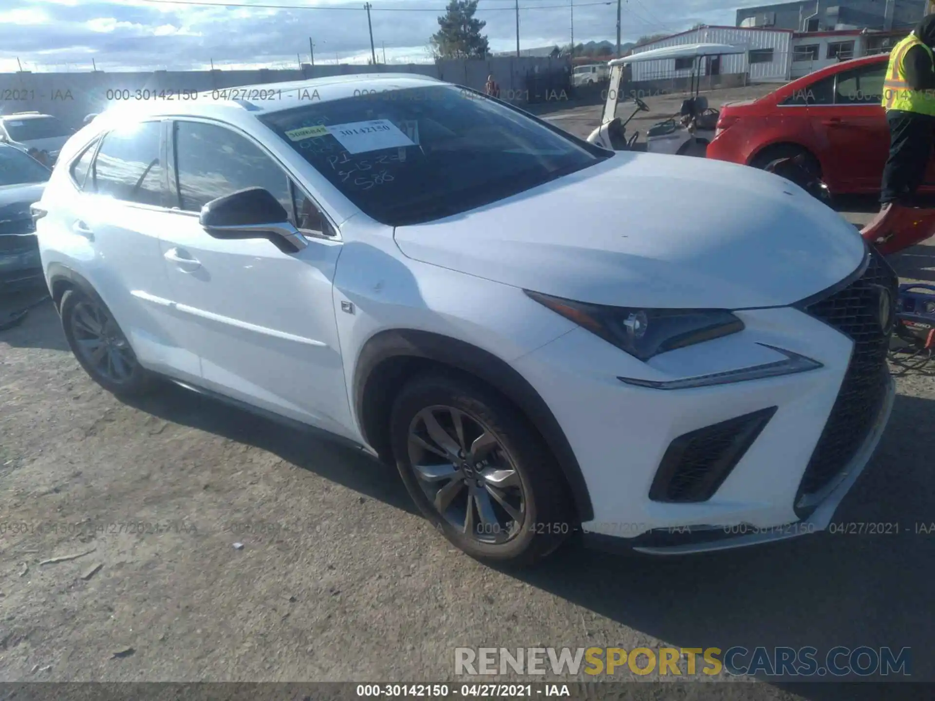 1 Photograph of a damaged car JTJSARBZ0L5006987 LEXUS NX 2020