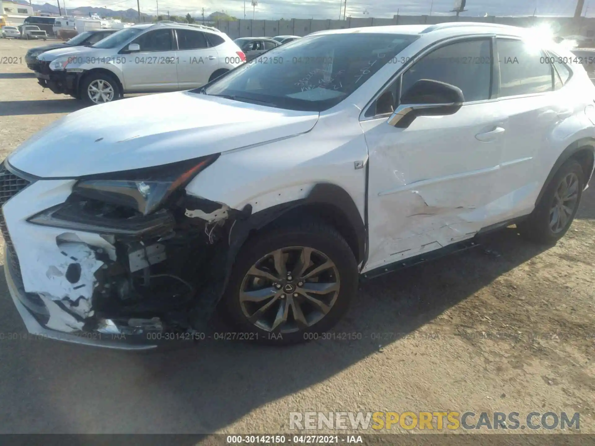 6 Photograph of a damaged car JTJSARBZ0L5006987 LEXUS NX 2020