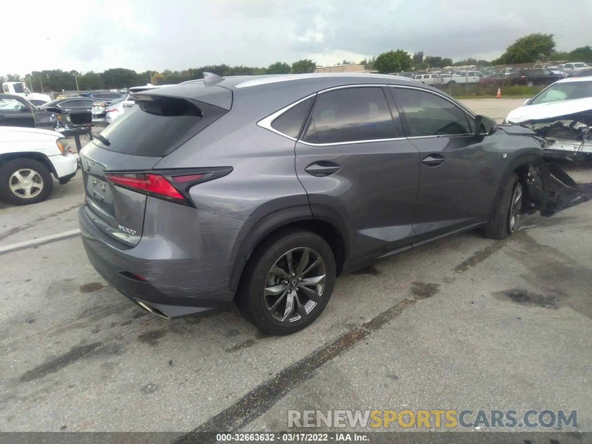 4 Photograph of a damaged car JTJSARBZ0L5007055 LEXUS NX 2020