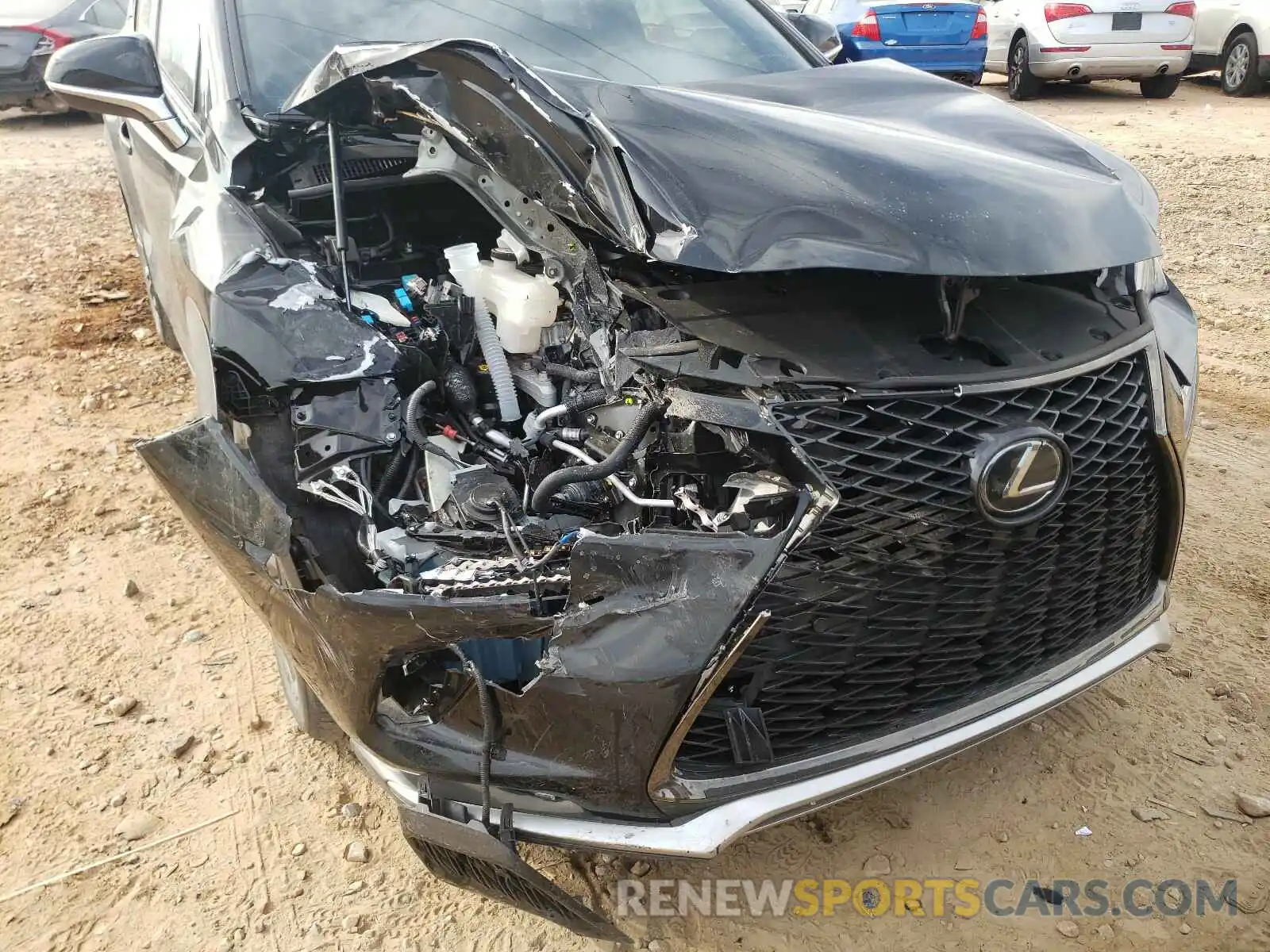 9 Фотография поврежденного автомобиля JTJSARBZ1L5003645 LEXUS NX 2020