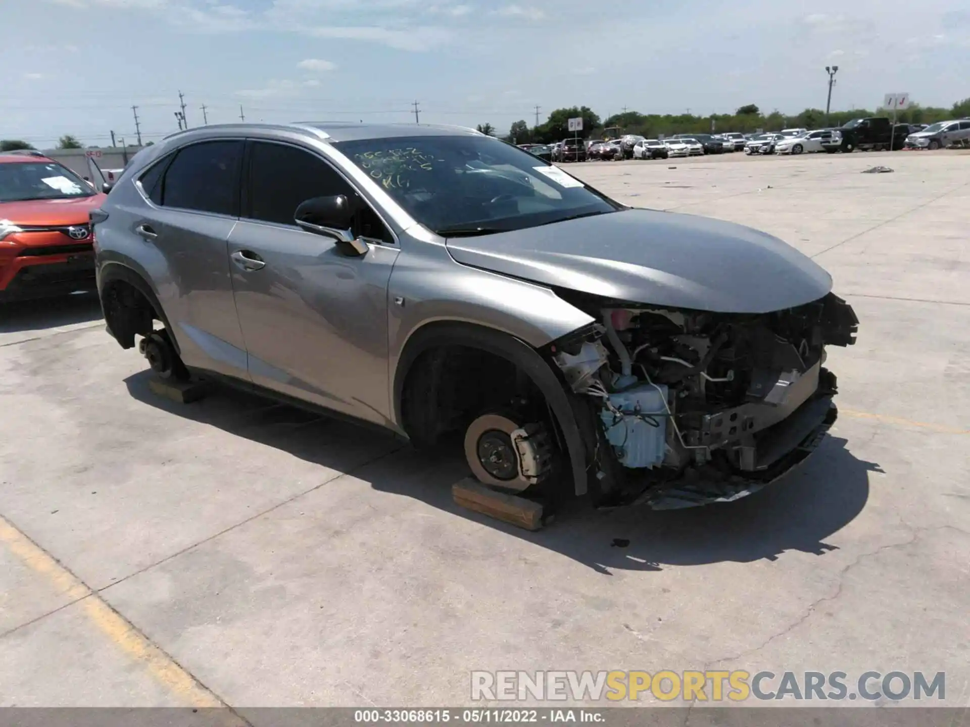 1 Photograph of a damaged car JTJSARBZ1L5003905 LEXUS NX 2020