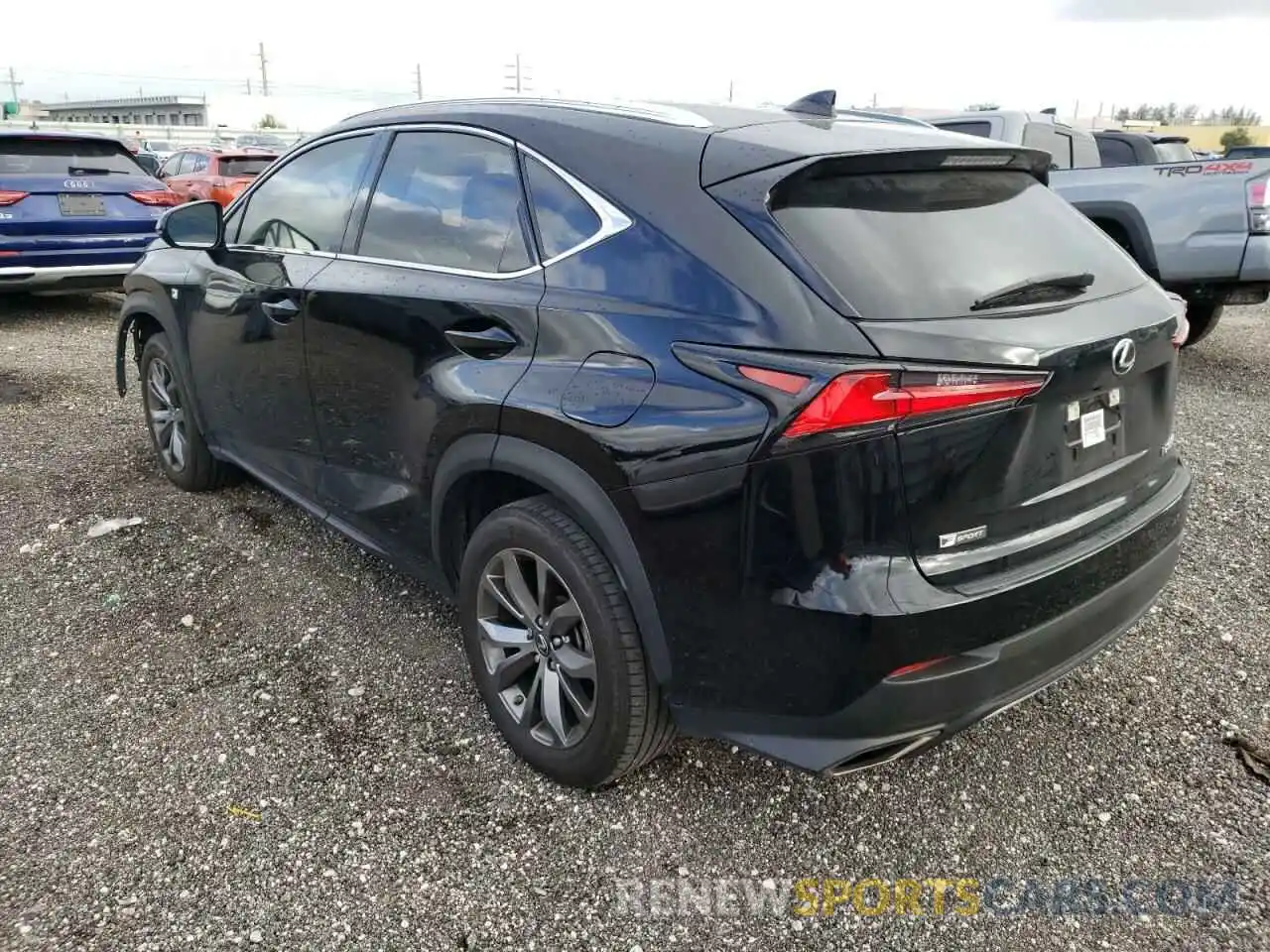 3 Фотография поврежденного автомобиля JTJSARBZ1L5005007 LEXUS NX 2020