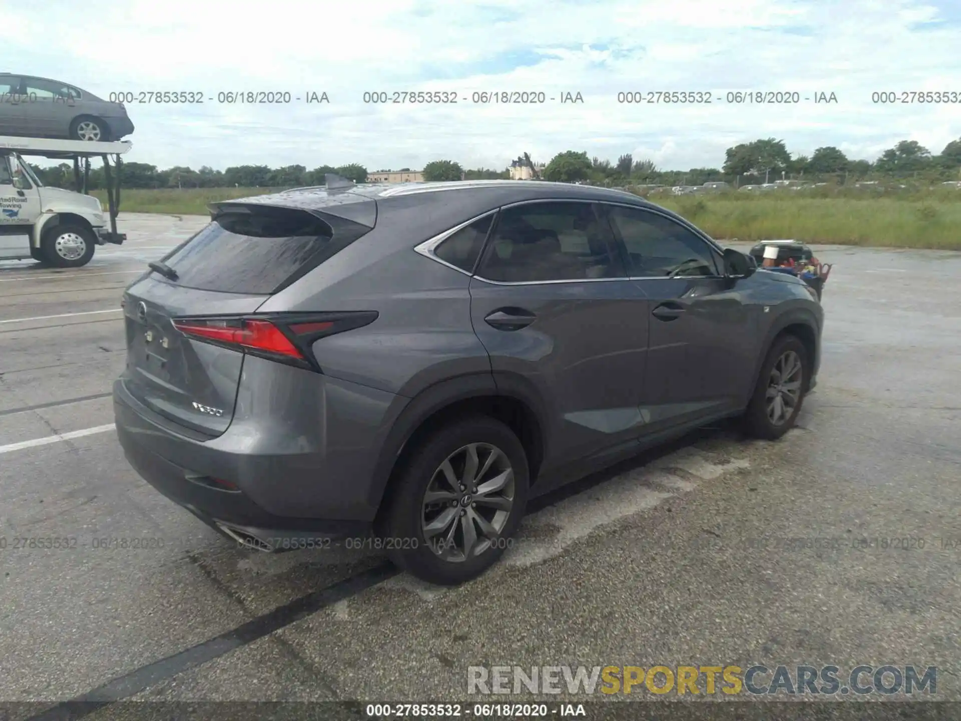 4 Photograph of a damaged car JTJSARBZ1L5008506 LEXUS NX 2020