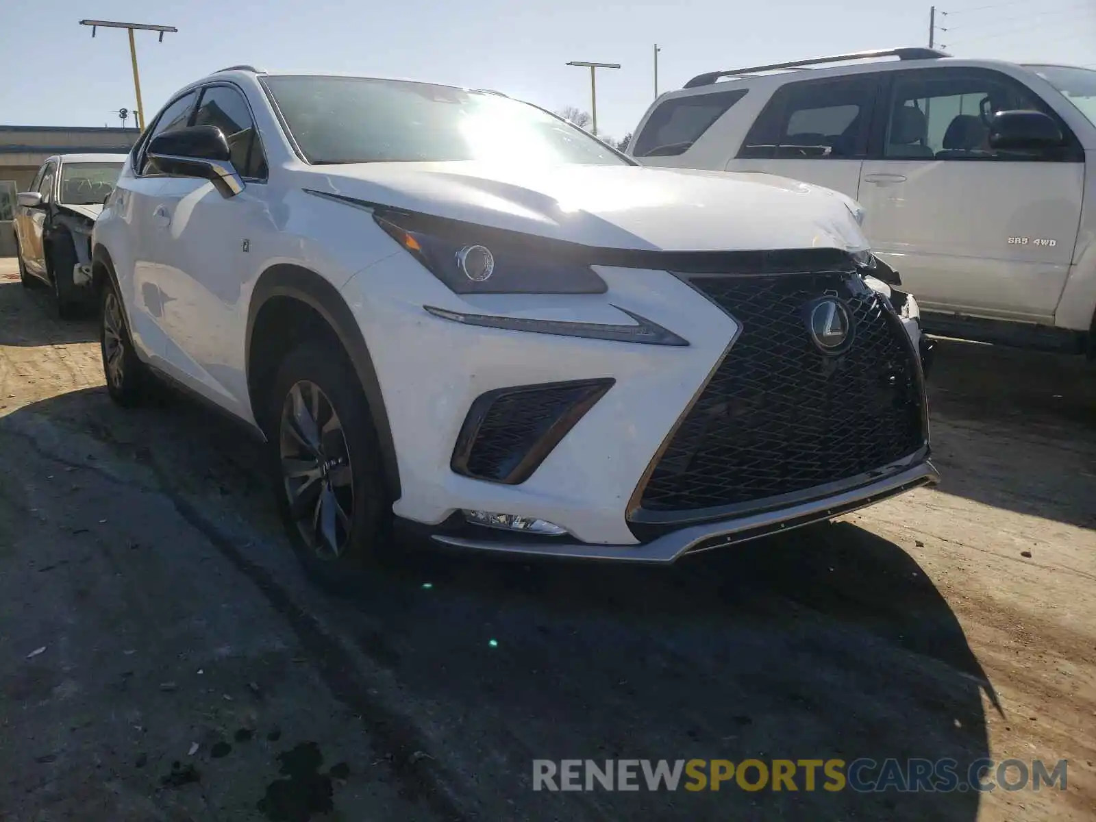 1 Photograph of a damaged car JTJSARBZ1L5020087 LEXUS NX 2020