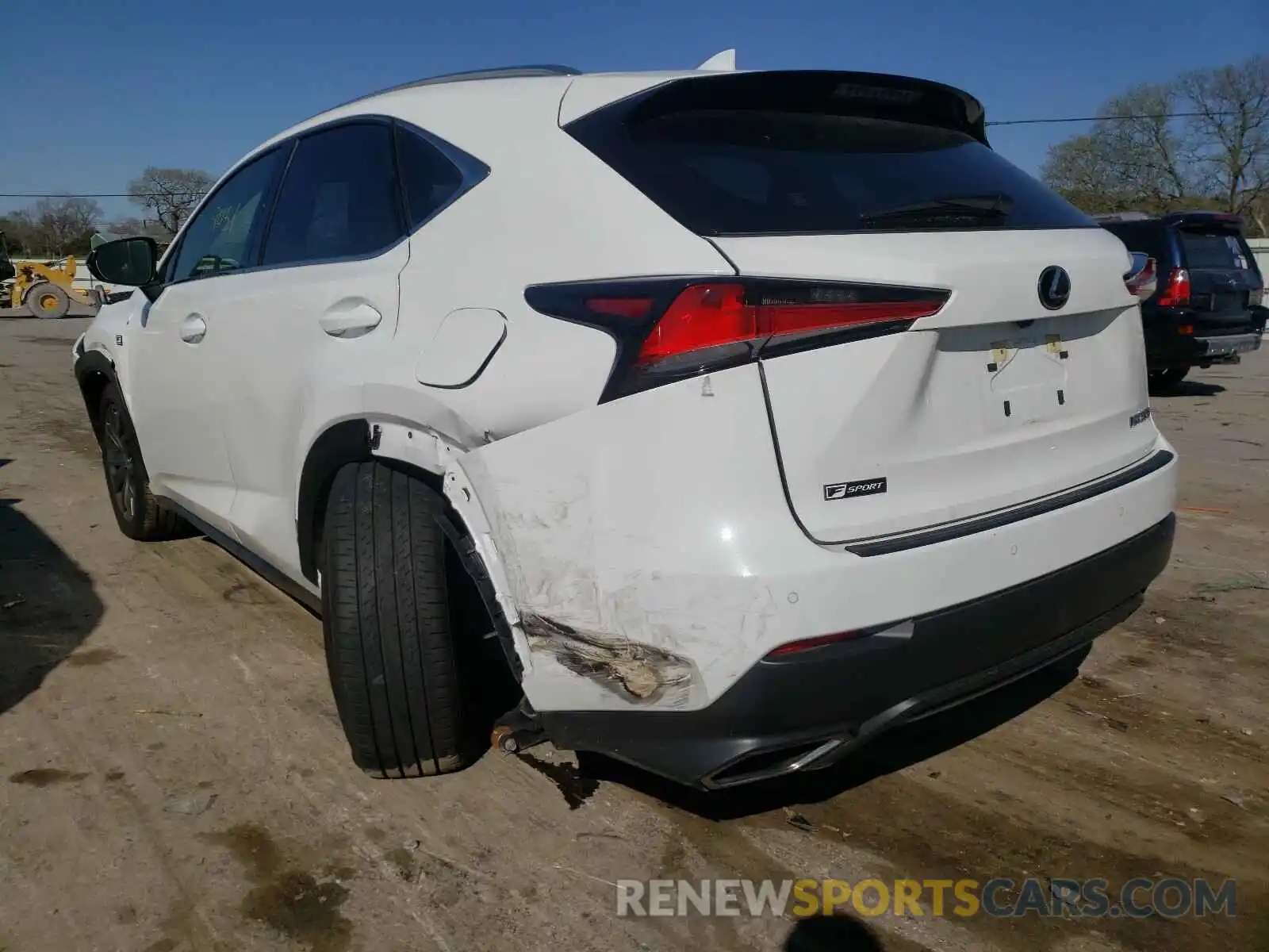 3 Photograph of a damaged car JTJSARBZ1L5020087 LEXUS NX 2020