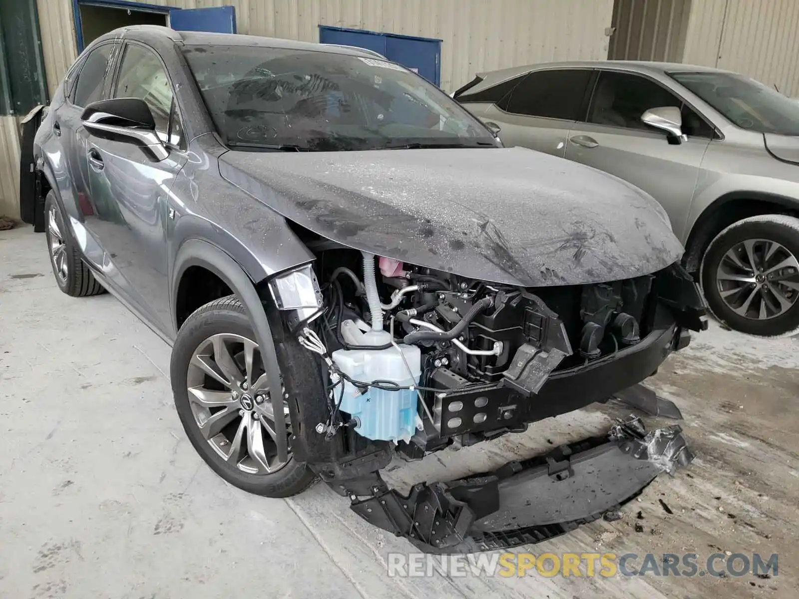 1 Photograph of a damaged car JTJSARBZ2L2175135 LEXUS NX 2020