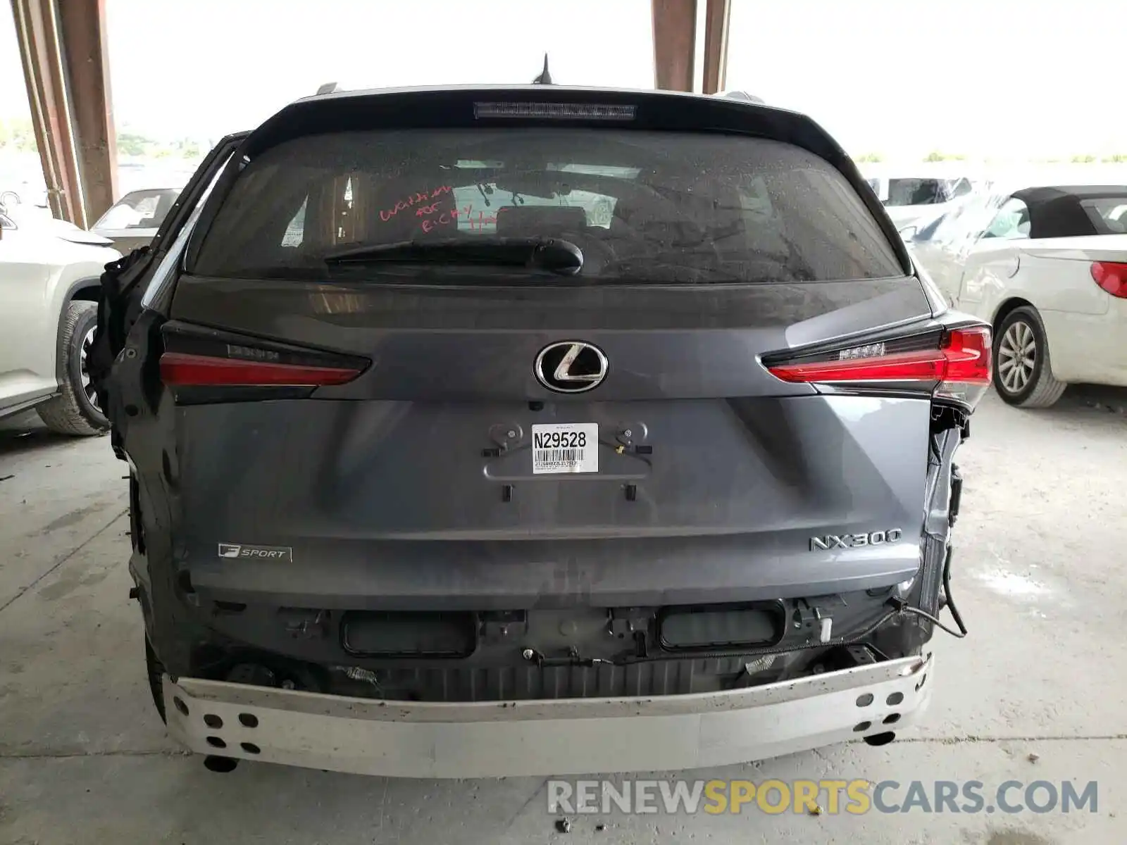 10 Photograph of a damaged car JTJSARBZ2L2175135 LEXUS NX 2020