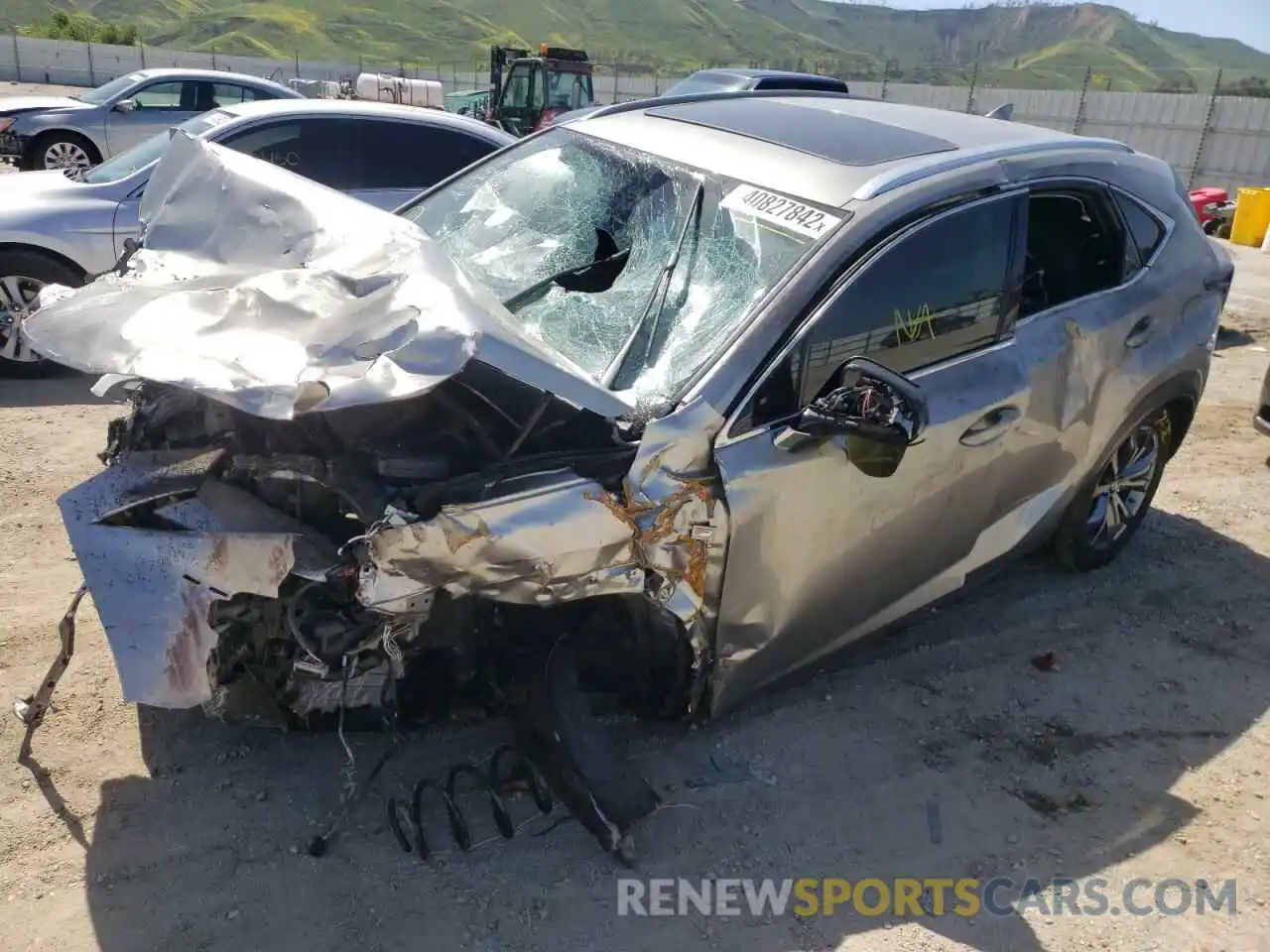 2 Photograph of a damaged car JTJSARBZ3L2159140 LEXUS NX 2020