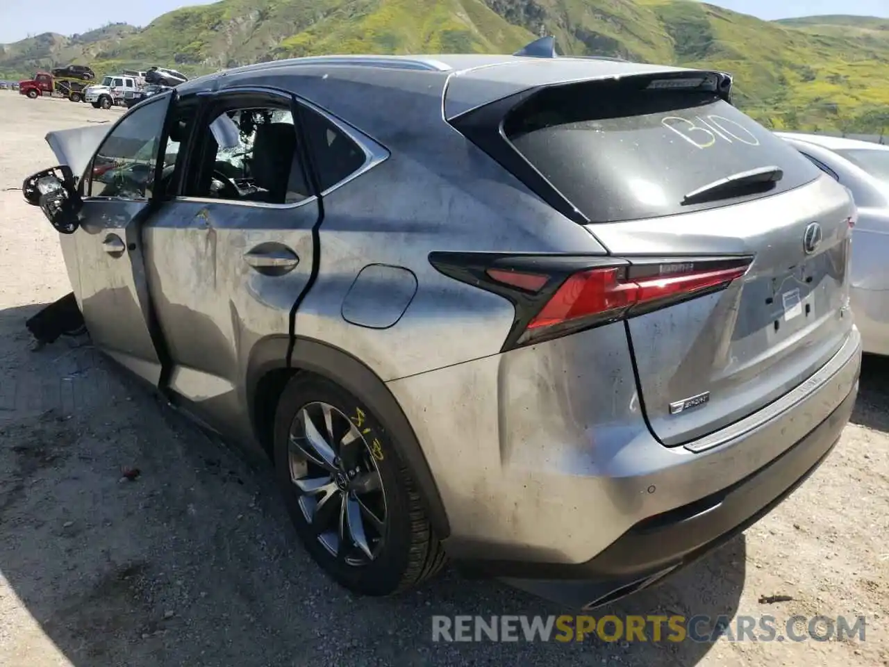 3 Photograph of a damaged car JTJSARBZ3L2159140 LEXUS NX 2020