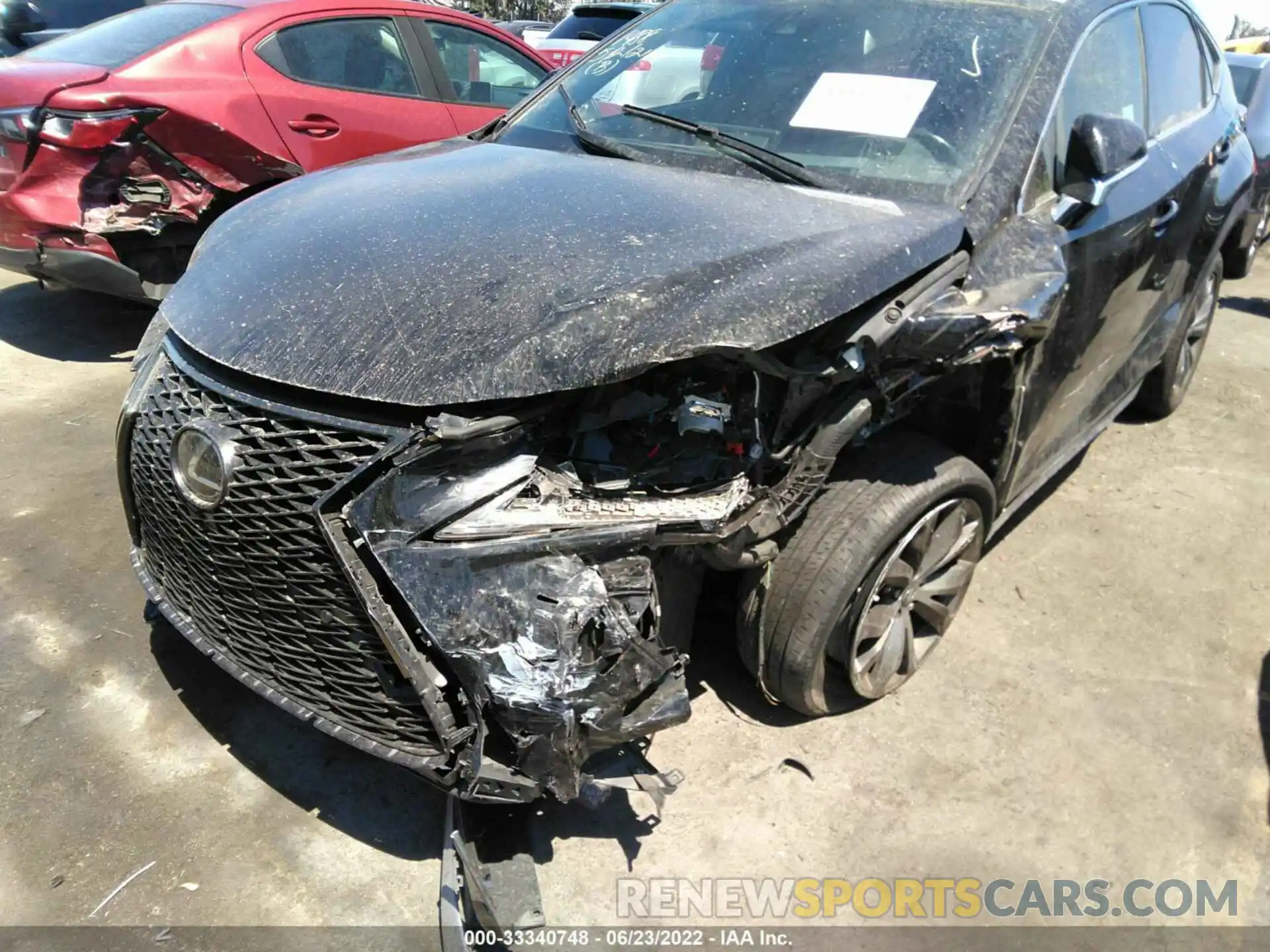 6 Фотография поврежденного автомобиля JTJSARBZ3L2161583 LEXUS NX 2020