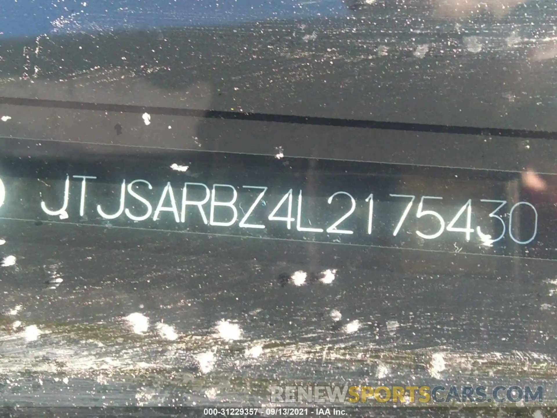 9 Photograph of a damaged car JTJSARBZ4L2175430 LEXUS NX 2020