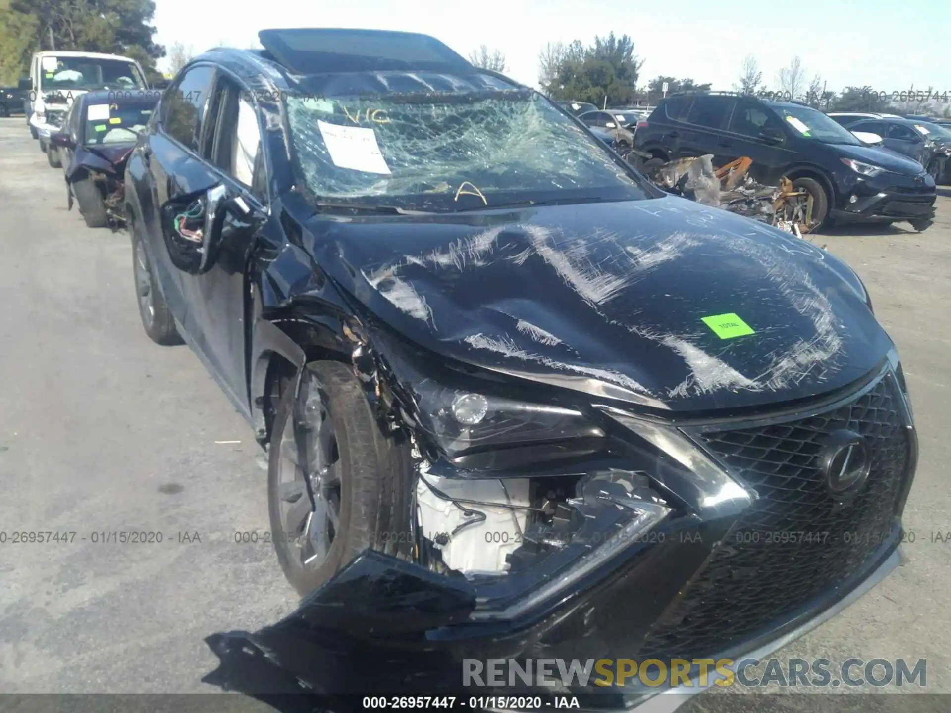 6 Photograph of a damaged car JTJSARBZ4L5000447 LEXUS NX 2020