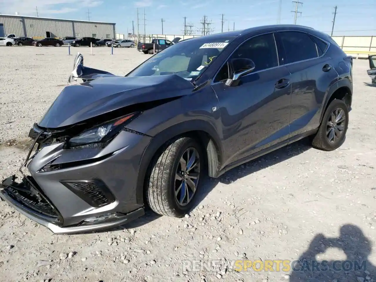 2 Photograph of a damaged car JTJSARBZ4L5005583 LEXUS NX 2020