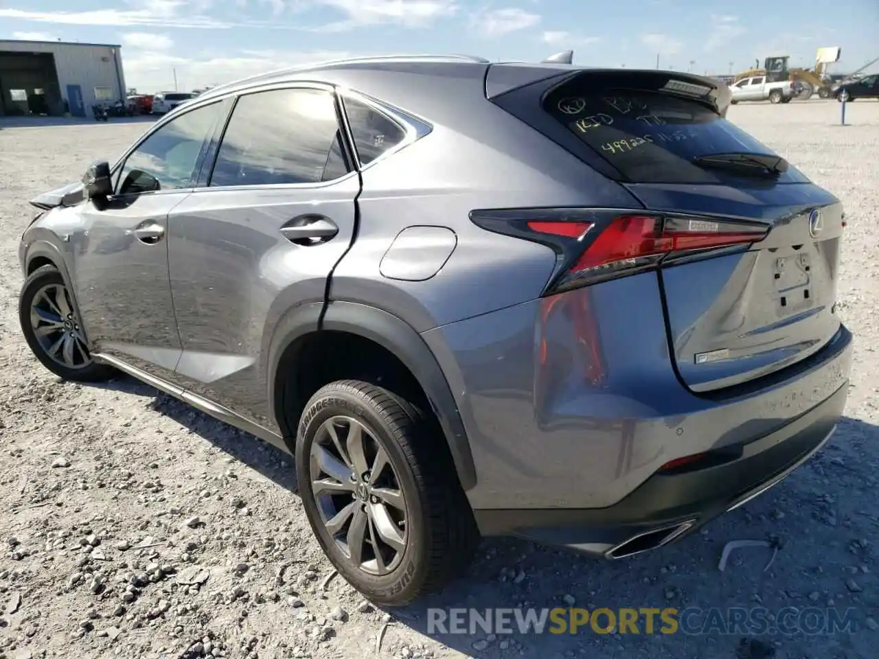 3 Photograph of a damaged car JTJSARBZ4L5005583 LEXUS NX 2020