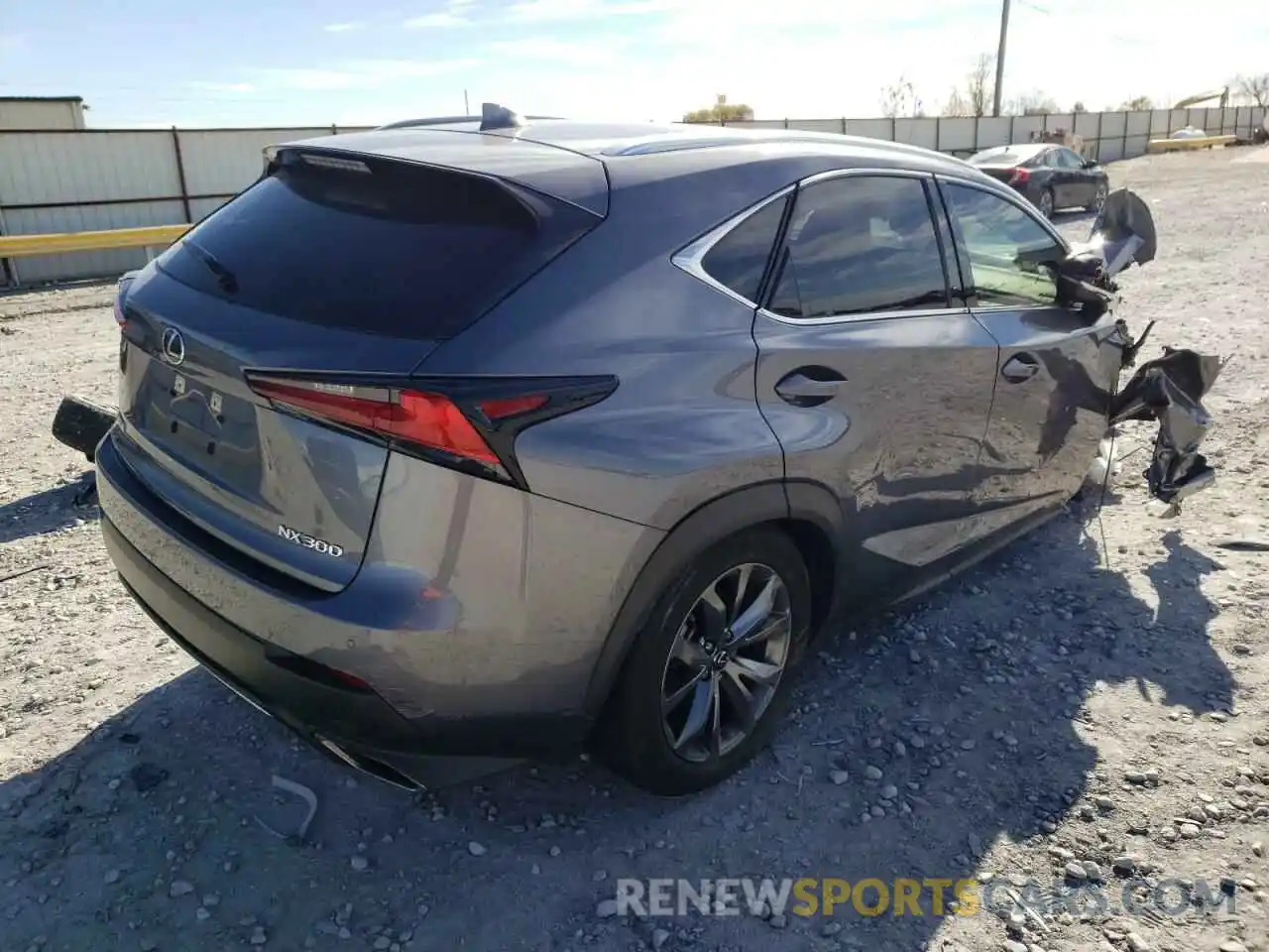 4 Фотография поврежденного автомобиля JTJSARBZ4L5005583 LEXUS NX 2020