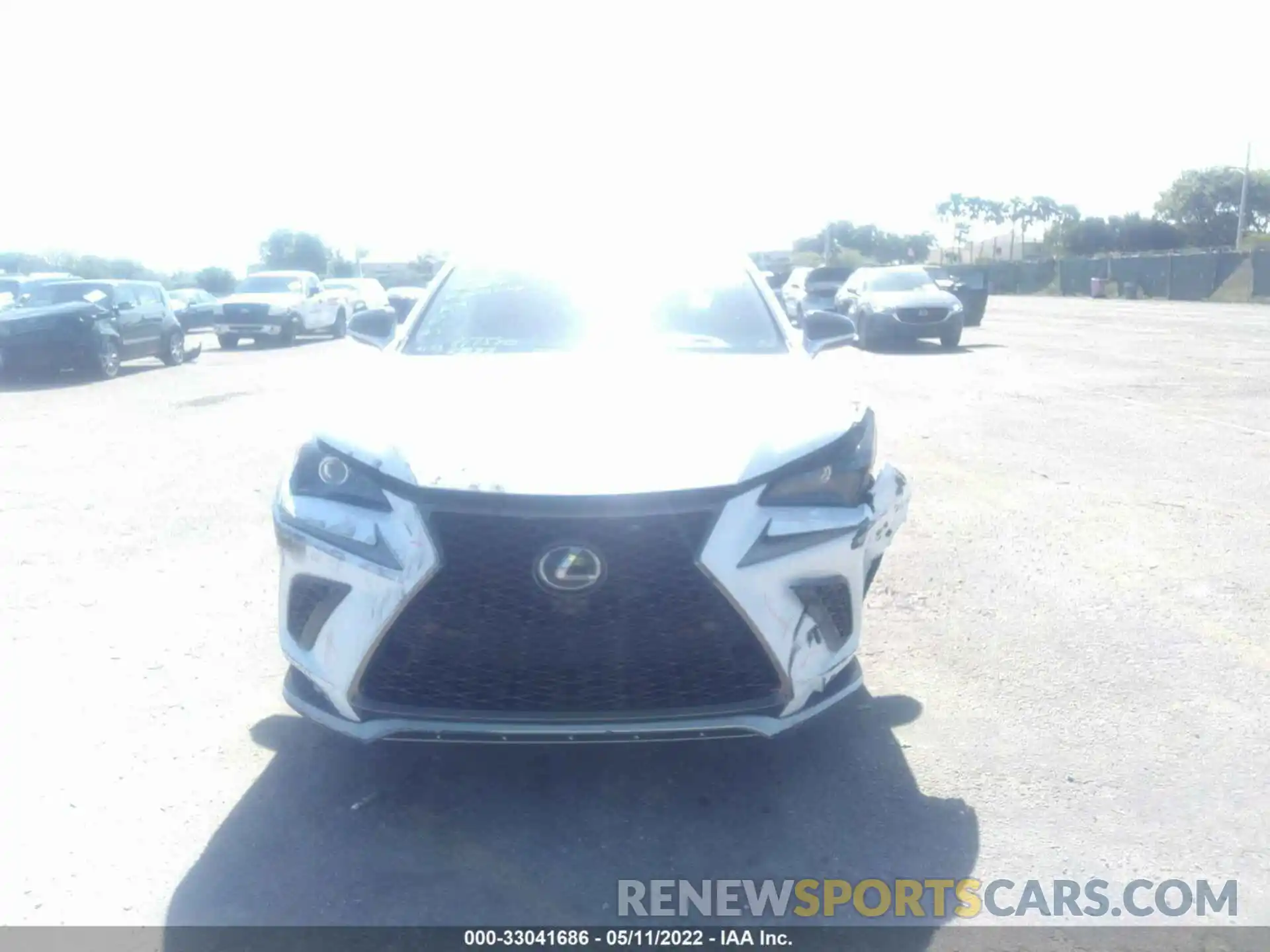 6 Фотография поврежденного автомобиля JTJSARBZ4L5015630 LEXUS NX 2020