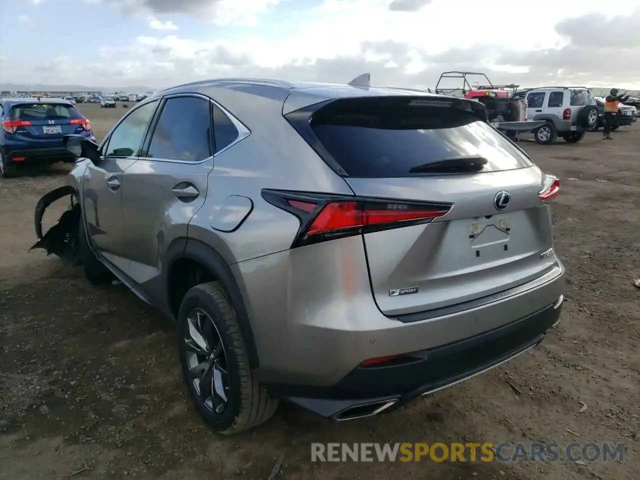 3 Photograph of a damaged car JTJSARBZ5L5002661 LEXUS NX 2020